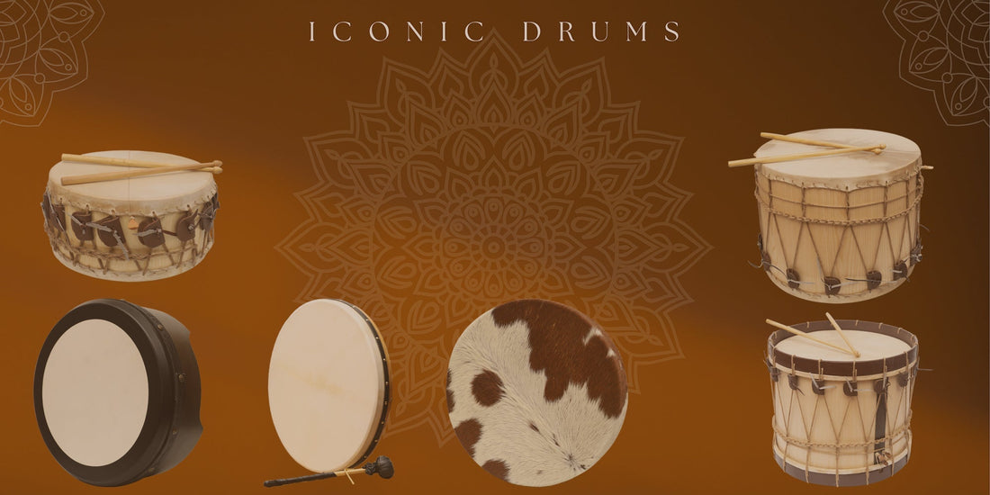 6 Iconic Drums from History and Their Unique Sounds