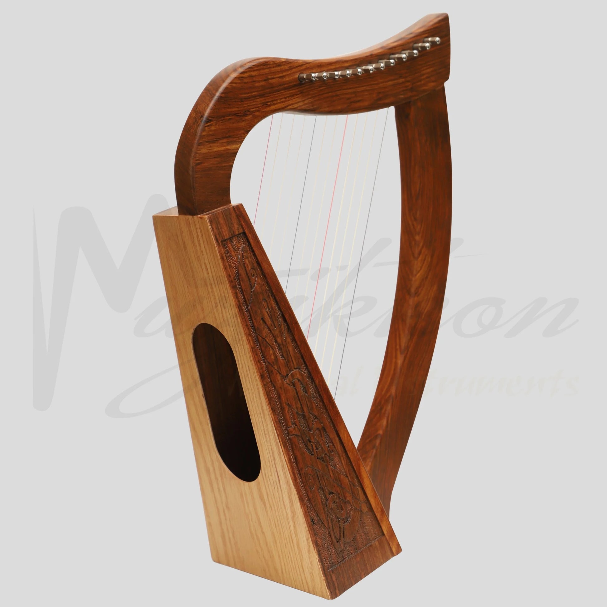 12 String O’Carolan Harp Celtic Dragon