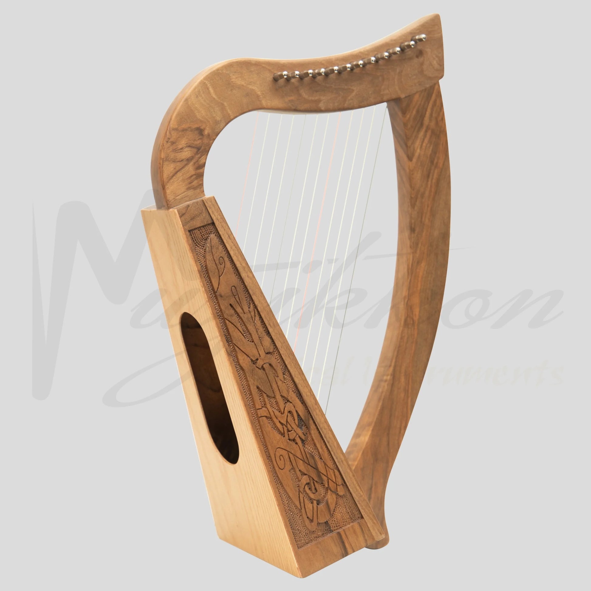 12 String O’Carolan Harp Celtic Dragon