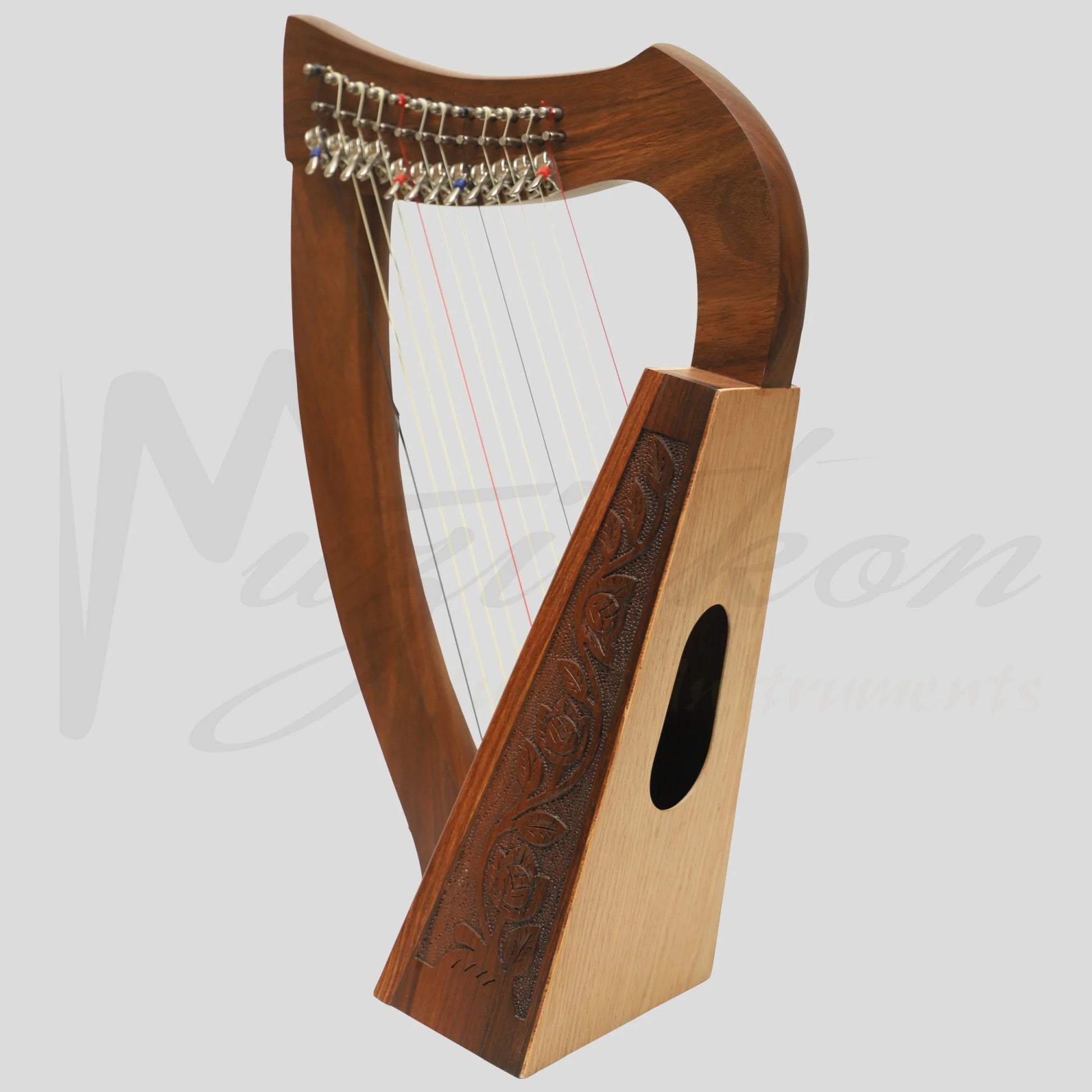 12 String O’Carolan Harp With Sharpening Levers