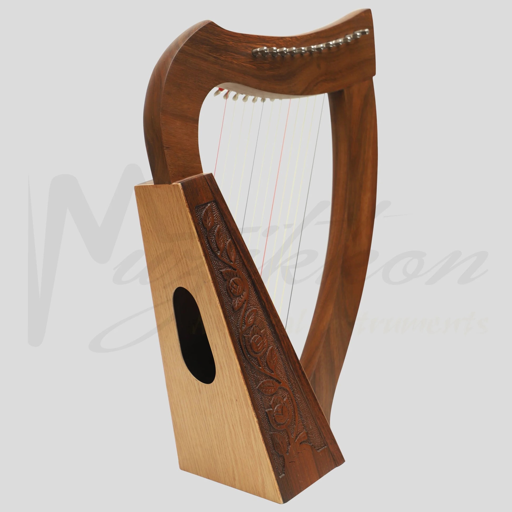 12 String O’Carolan Harp With Sharpening Levers