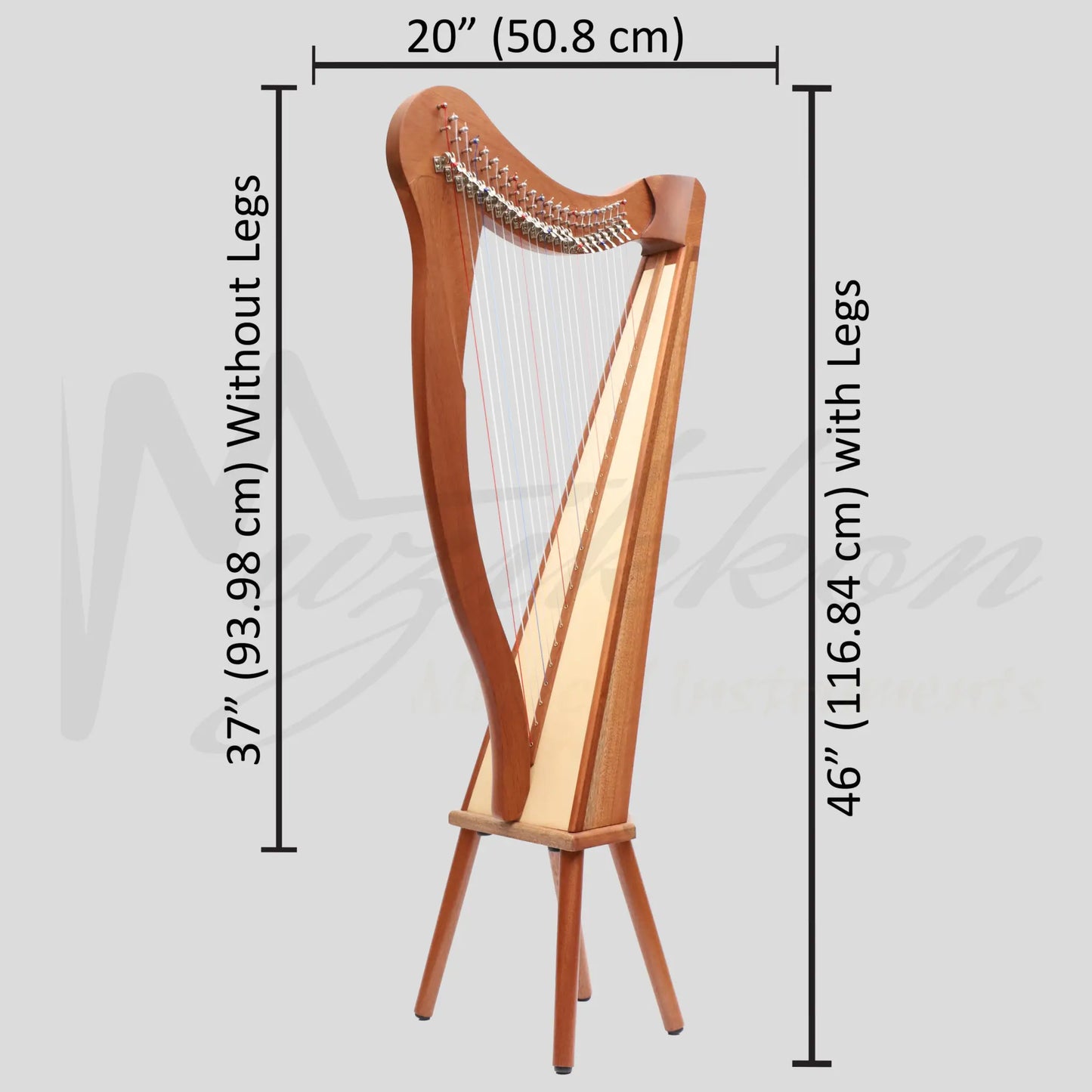 22 String Ard Ri Harp