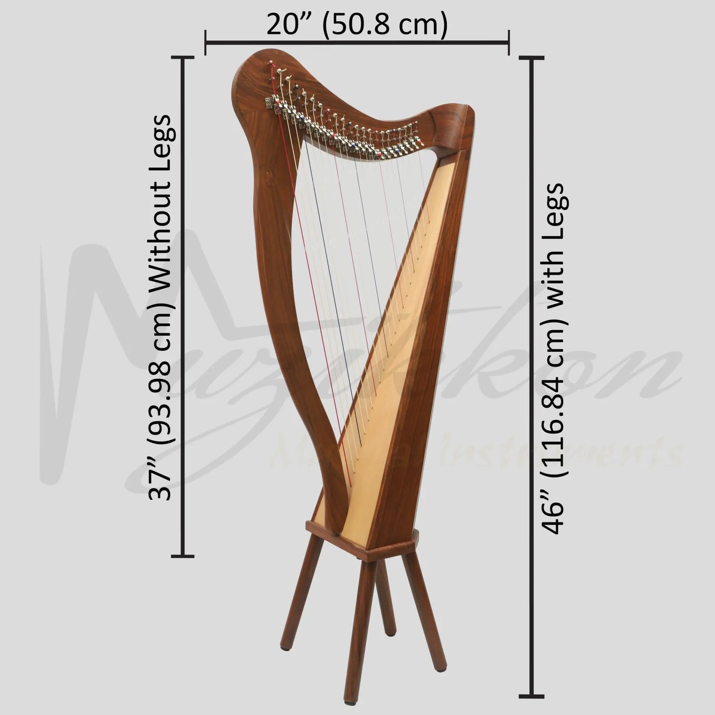 22 String Ard Ri Harp
