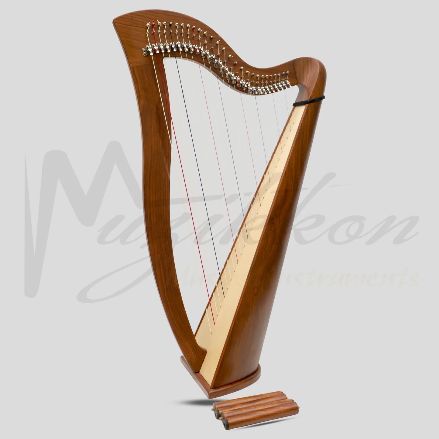 27 String McHugh Harp Round Back