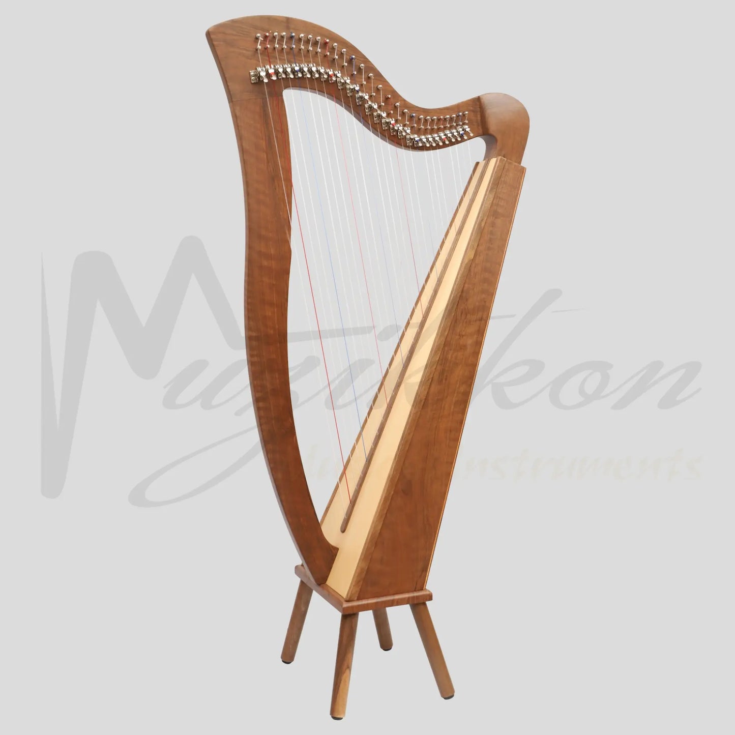 27 String Mchugh Harp Square Back
