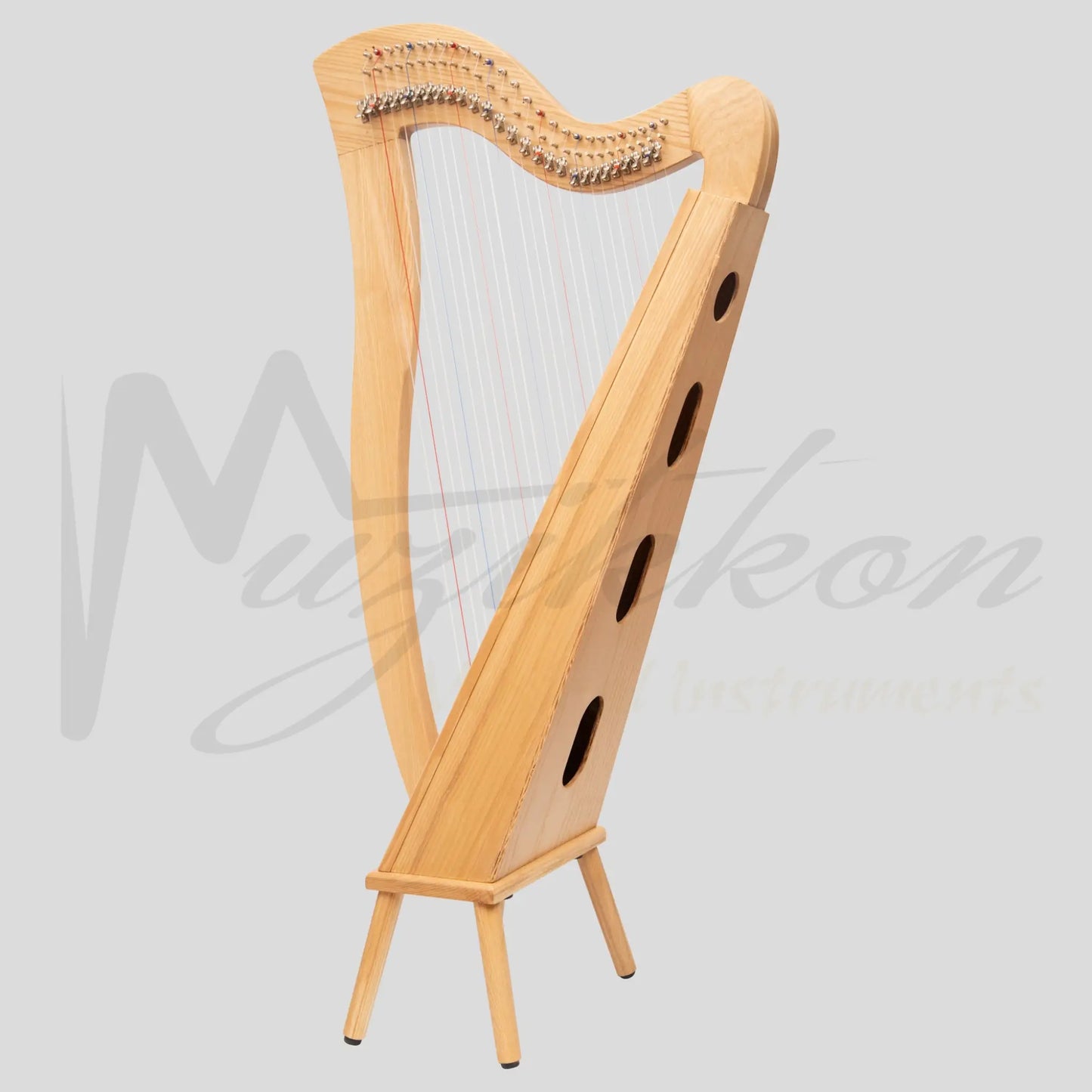 27 String Mchugh Harp Square Back