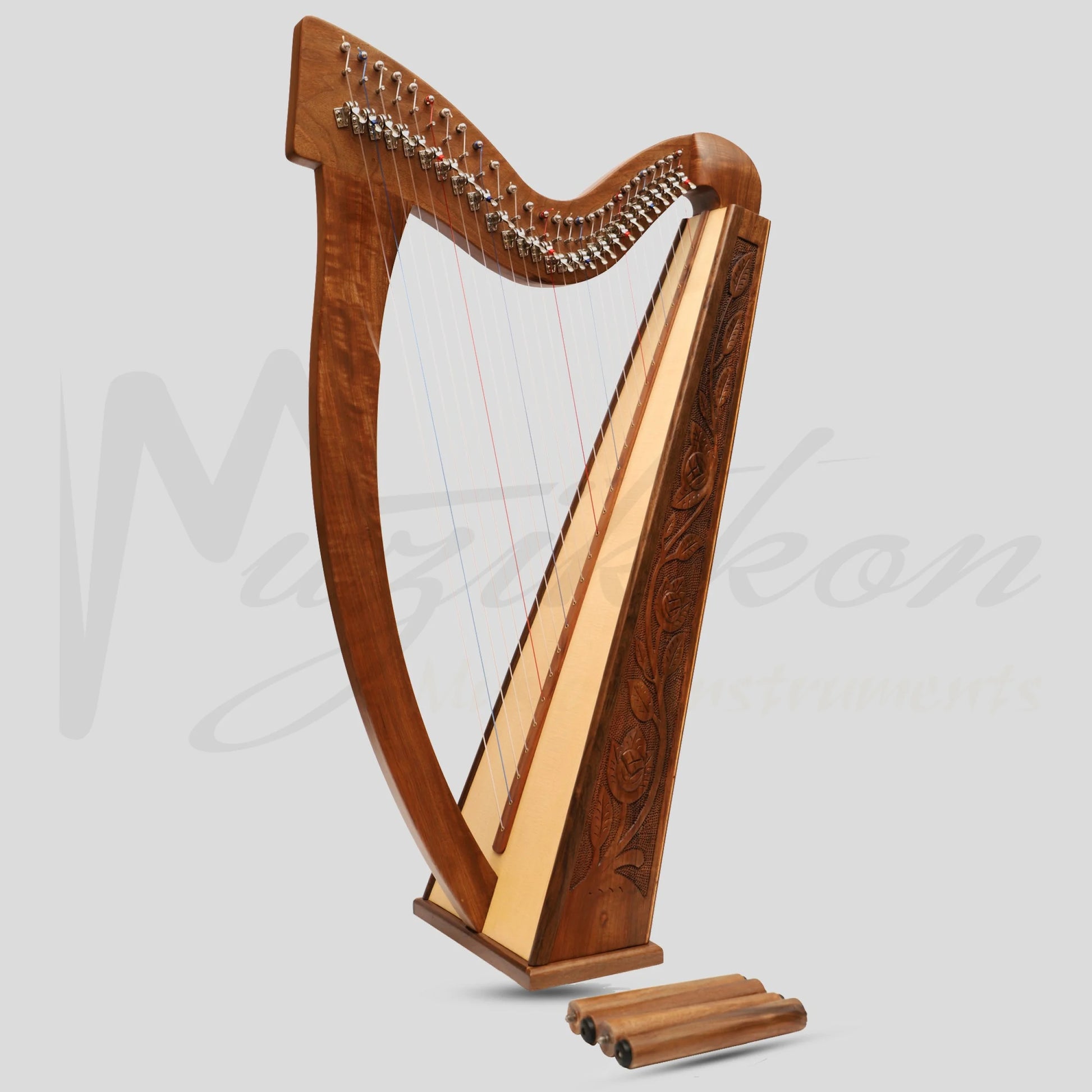 27 String Trinity Harp Rosewood