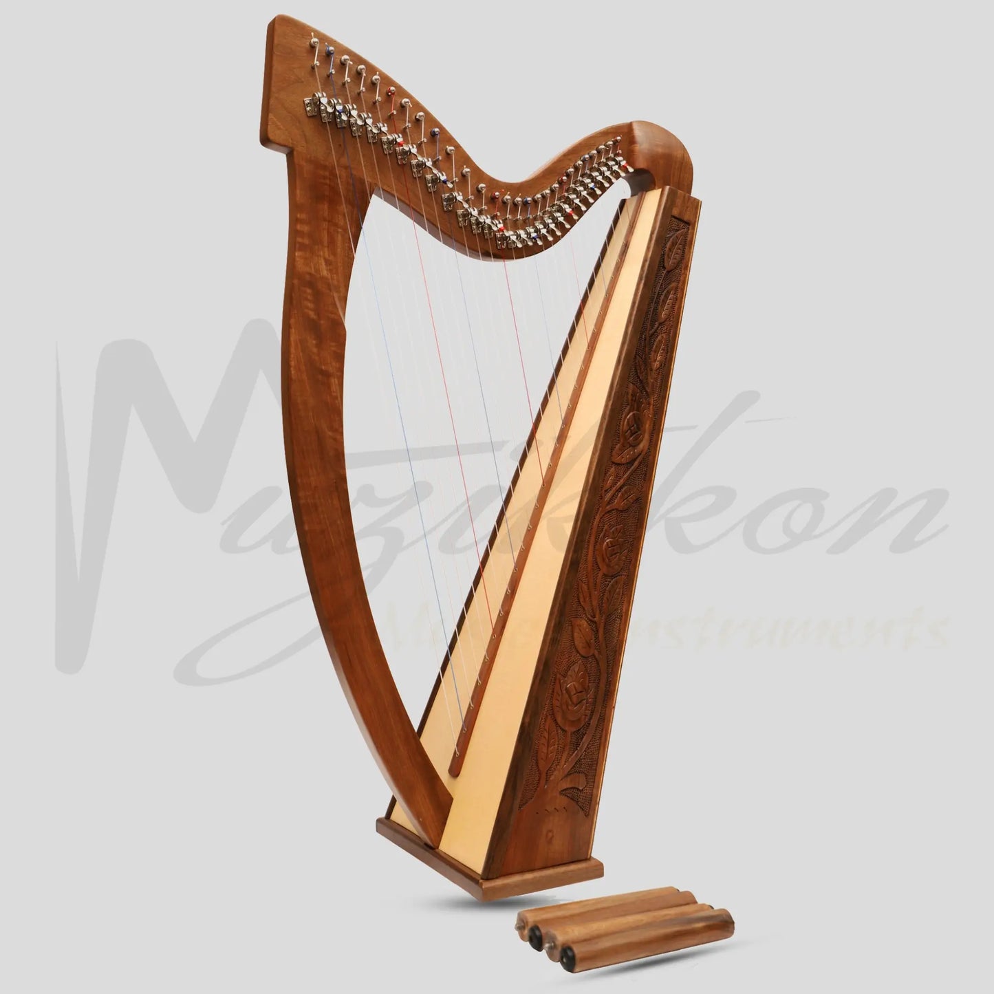 27 String Trinity Harp Rosewood