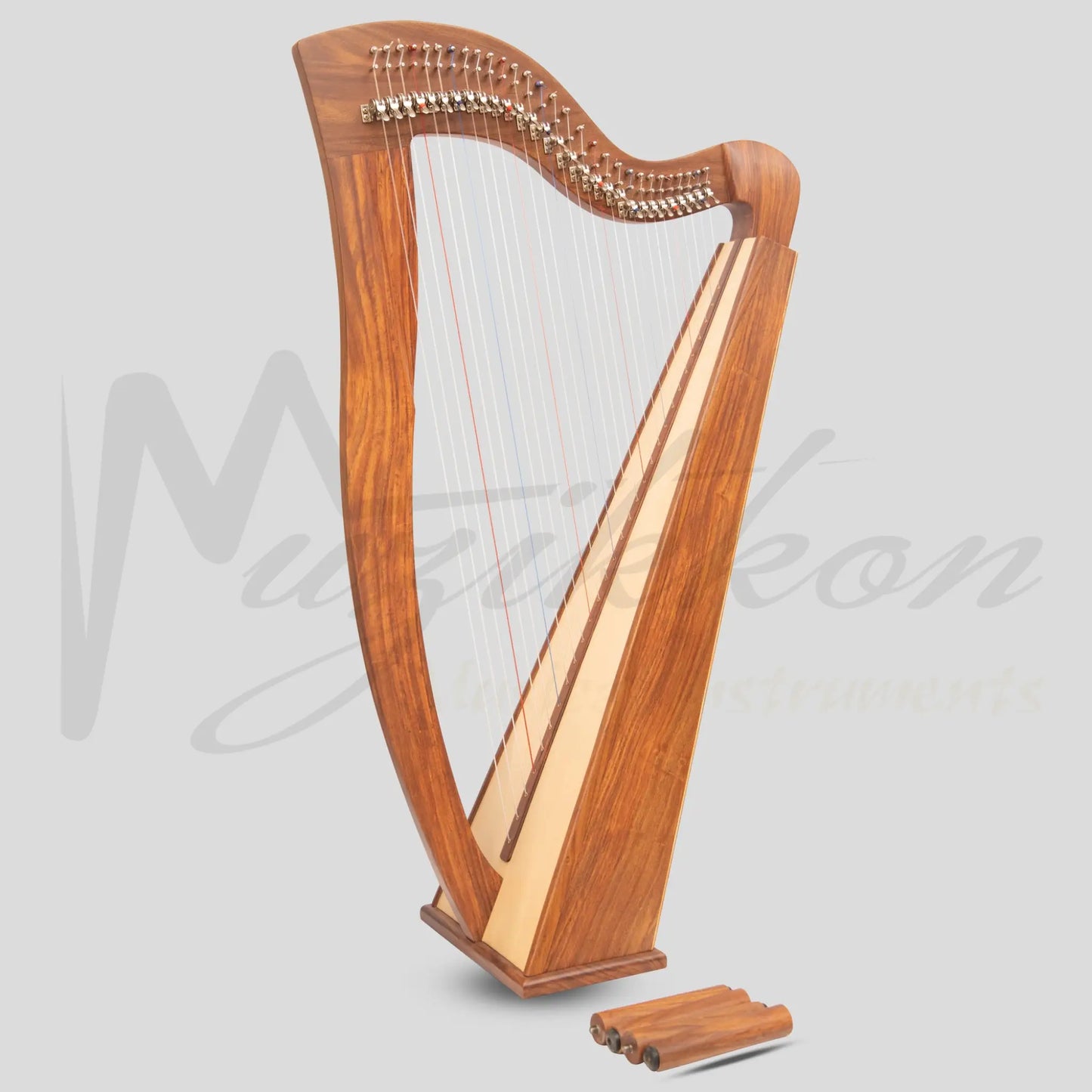 29 String McHugh Harp Square Back Rosewood