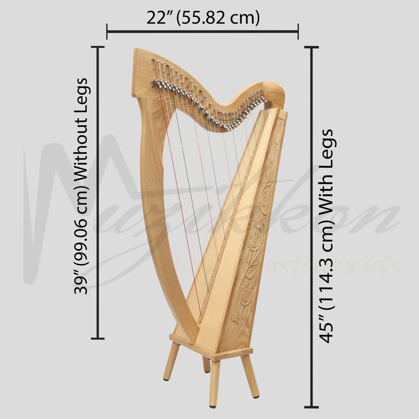 29 String Trinity Harp