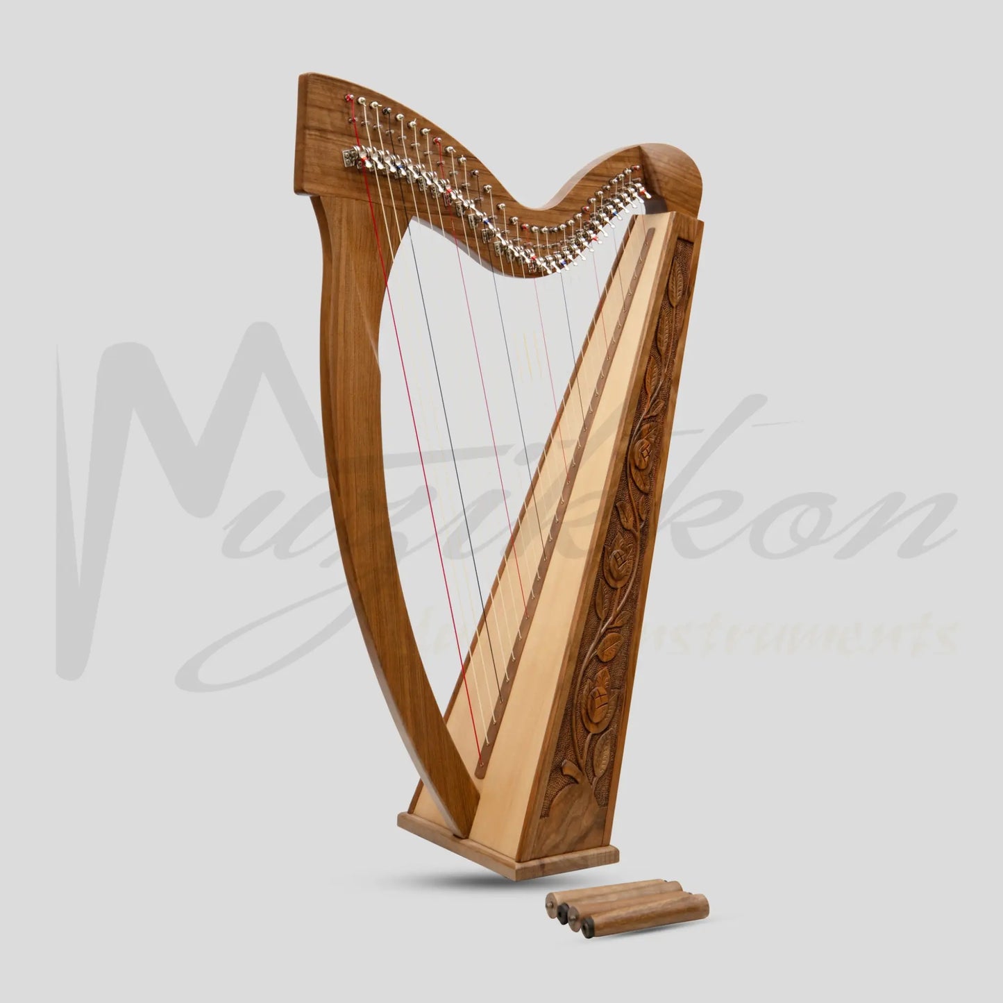 29 String Trinity Harp Walnut