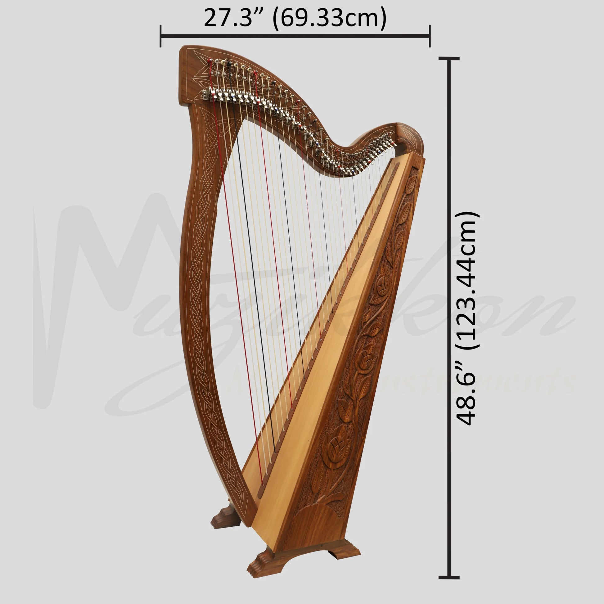 36 String Boru Harp