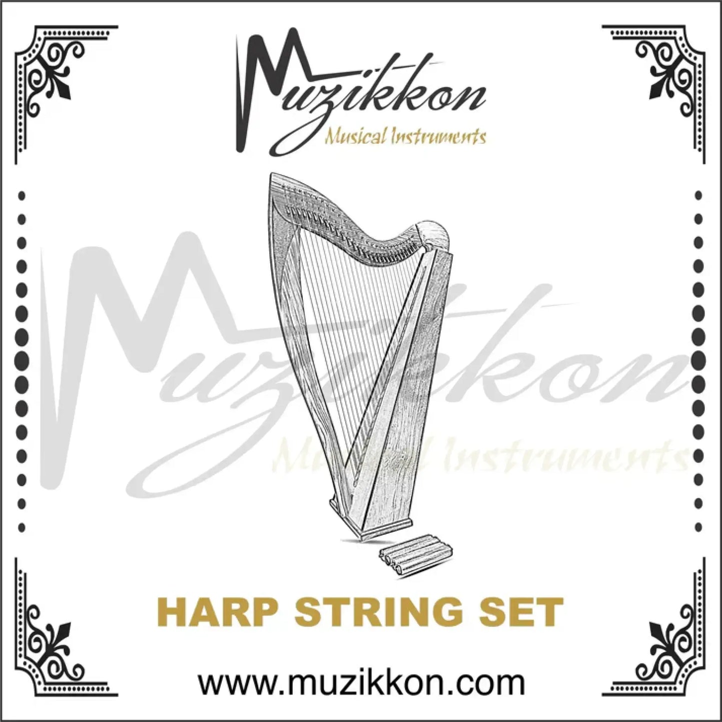 36 String Boru/Trinity Harp String Set