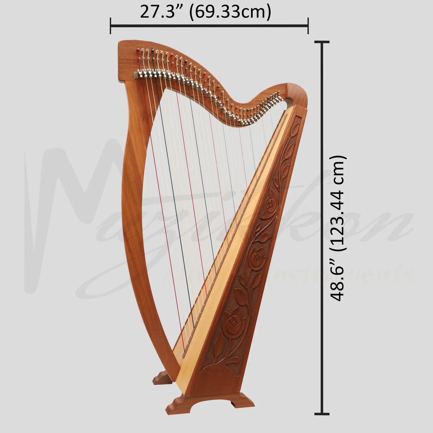 36 String Trinity Harp