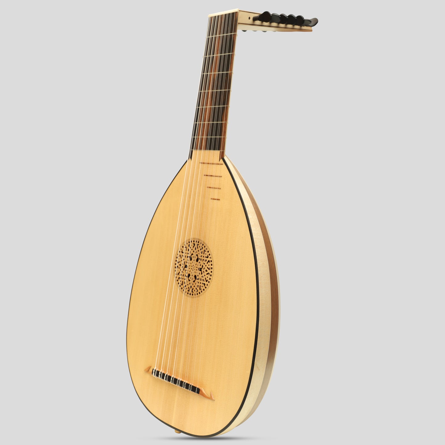 Muzikkon Renaissance Laúd 8 Curso Mano Derecha Después de Hieber