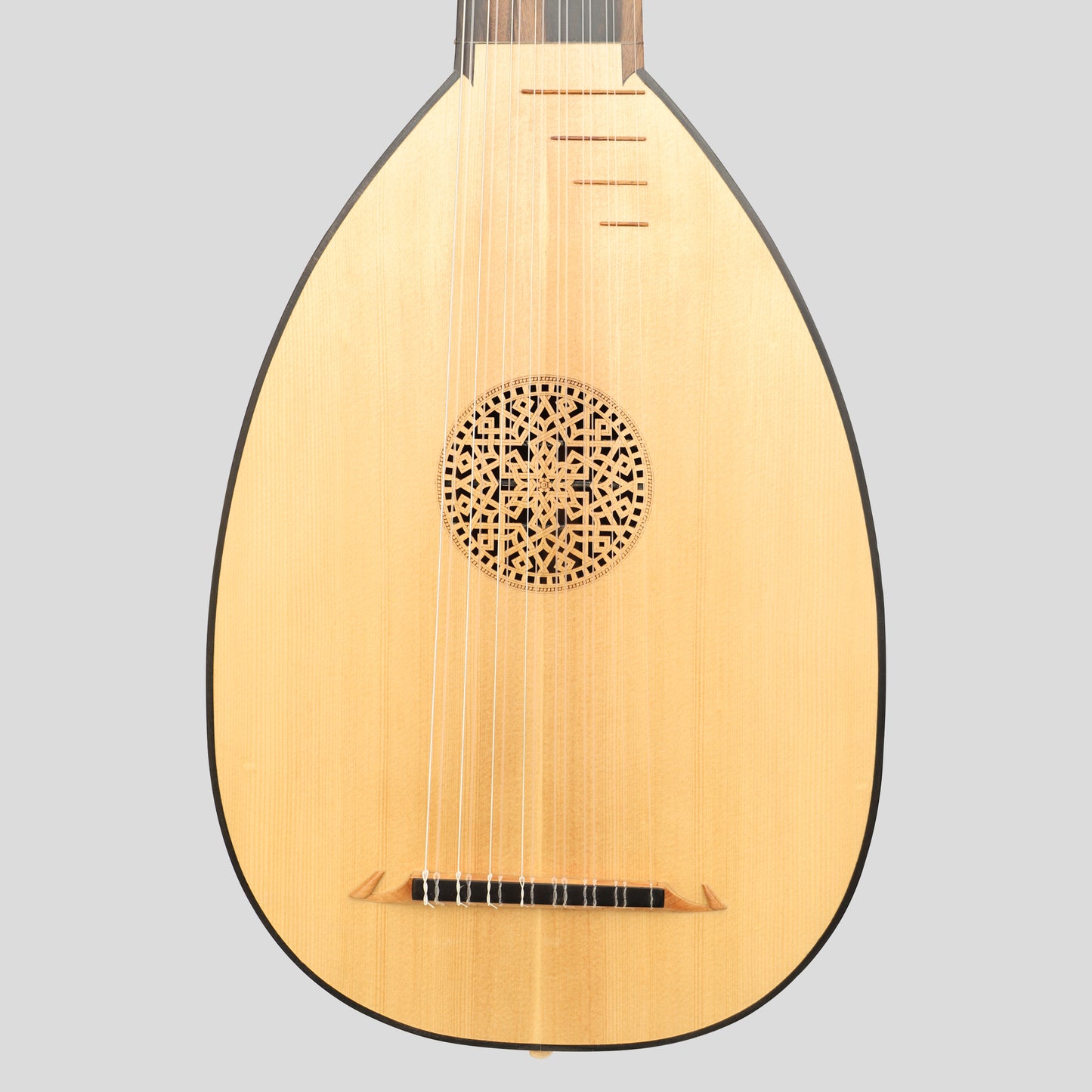 Muzikkon Renaissance Laúd 8 Curso Mano Derecha Después de Hieber