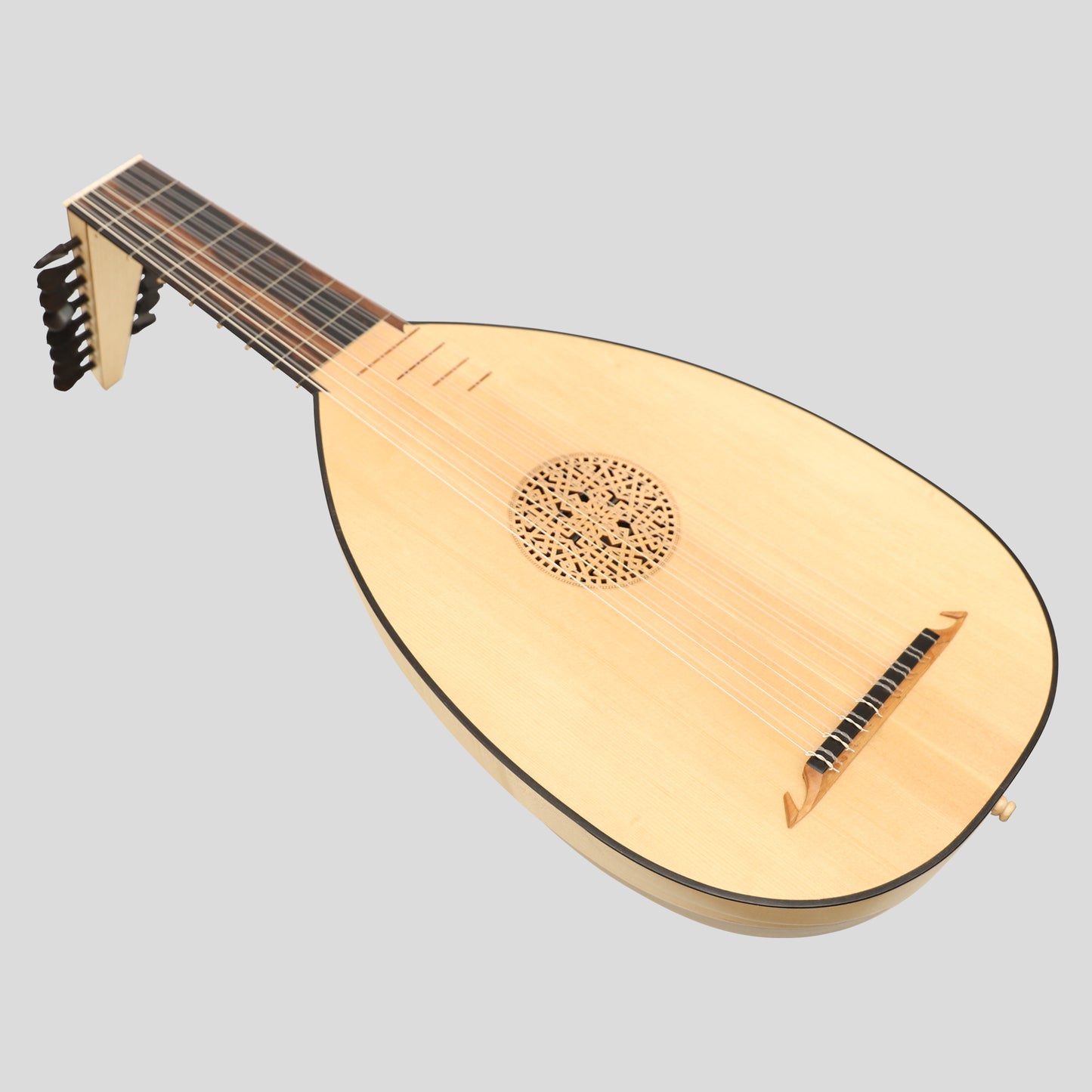 Muzikkon Renaissance Laúd 8 Curso Mano Derecha Después de Hieber