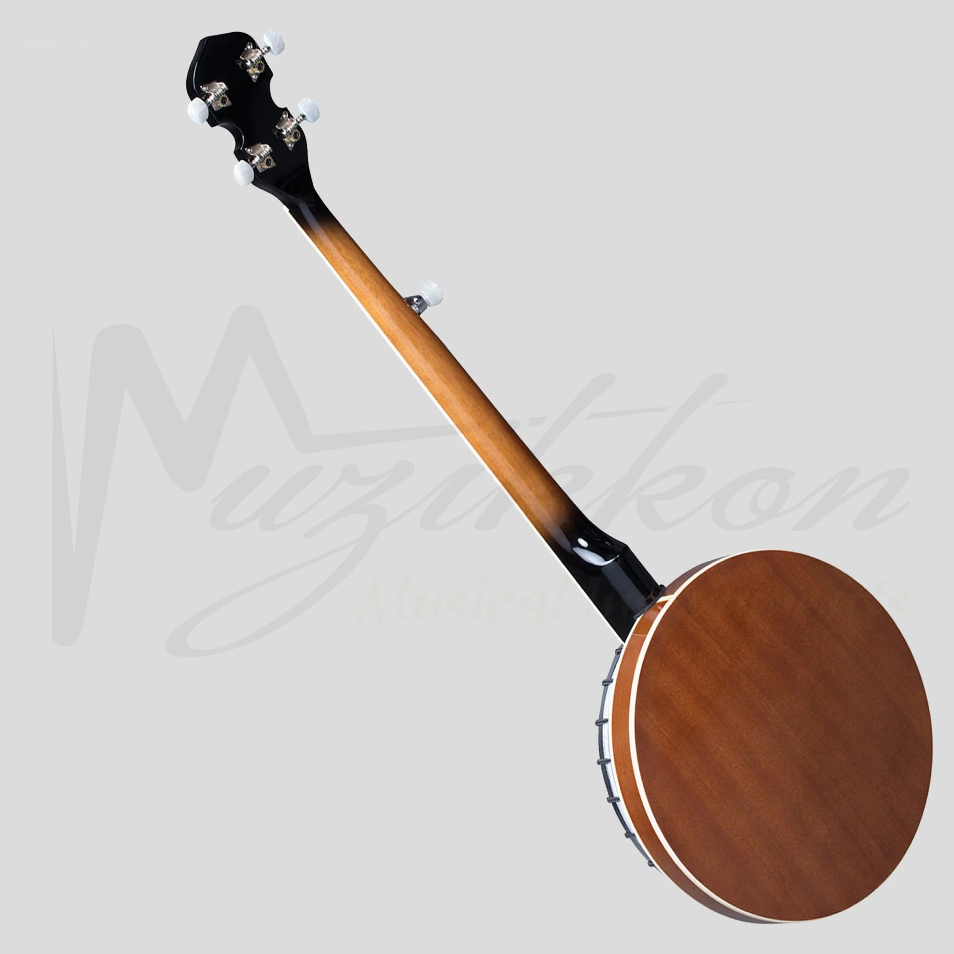 Heartland 5 String Irish Banjo Player Series 24 Bracket With Closed Solid Back Sunburst Finish