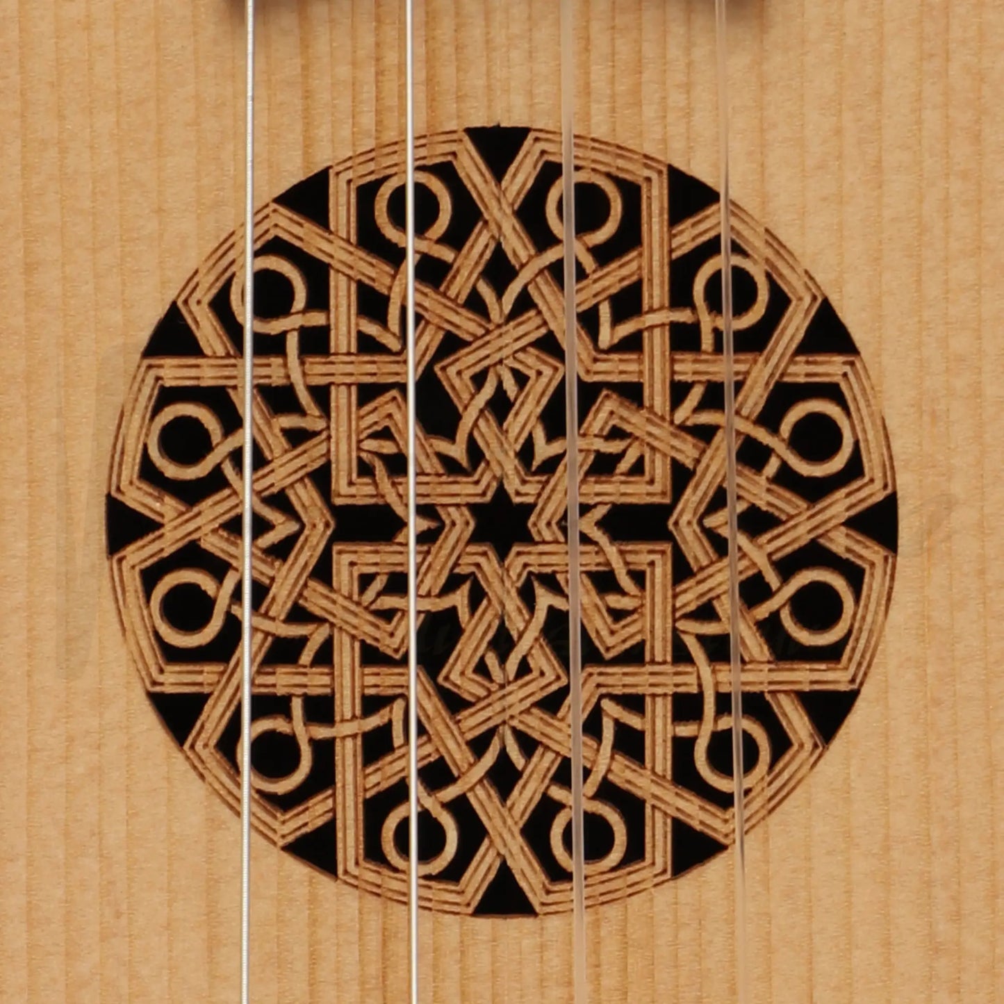 Heartland Baroque Ukulele 4 String Baritone Rosewood