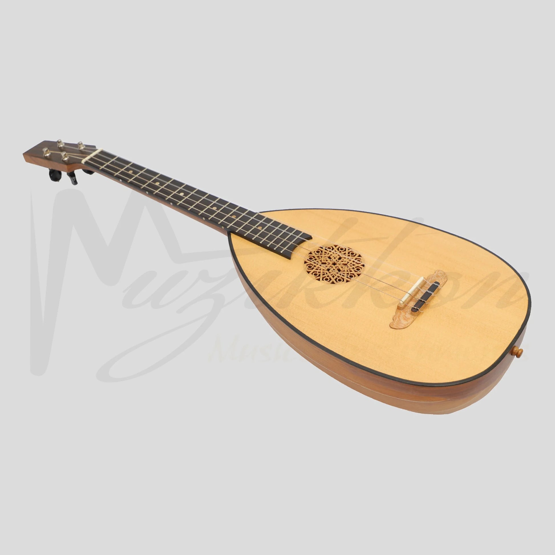 Heartland Baroque Ukulele 4 String Baritone Rosewood Left Handed