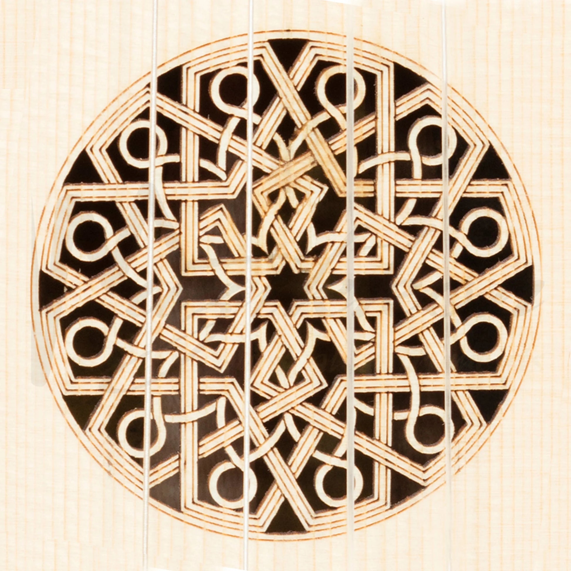 Heartland Baroque Ukulele 4 String Baritone Walnut