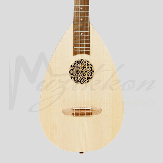 Heartland Baroque Ukulele 4 String Baritone Walnut