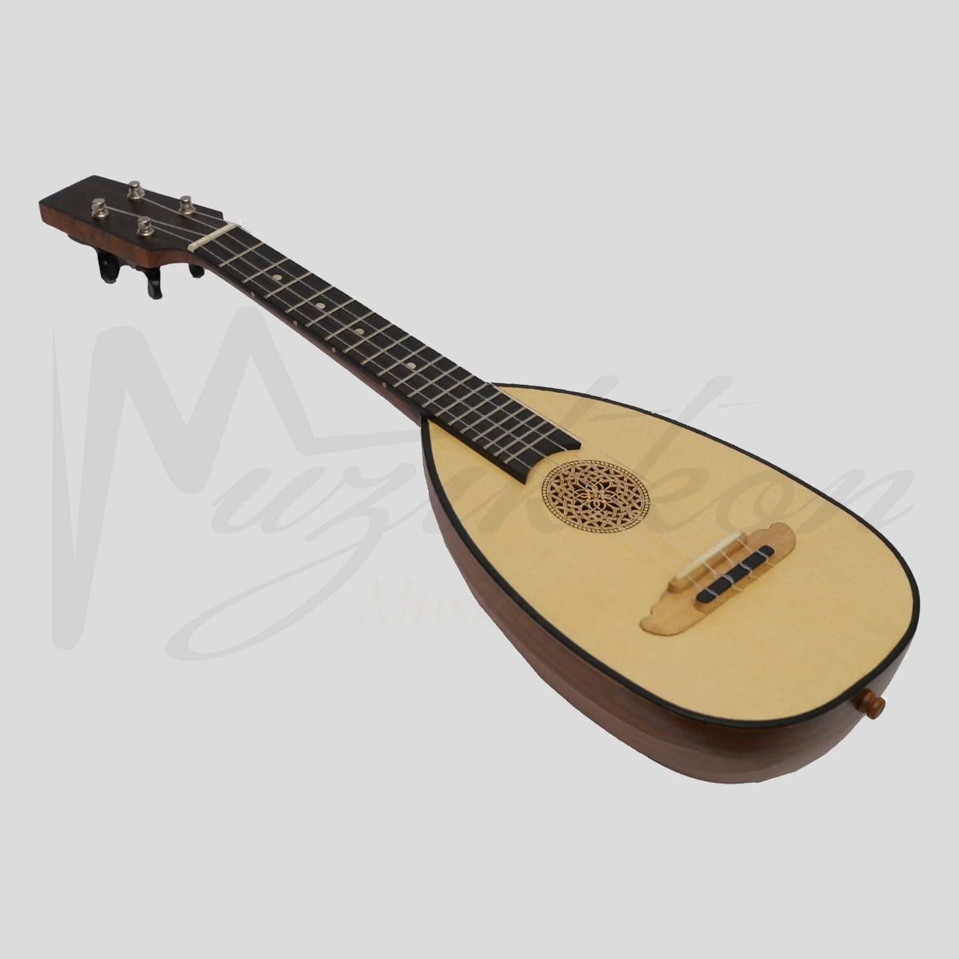 Heartland Baroque Ukulele 4 String Concert Rosewood Left Handed