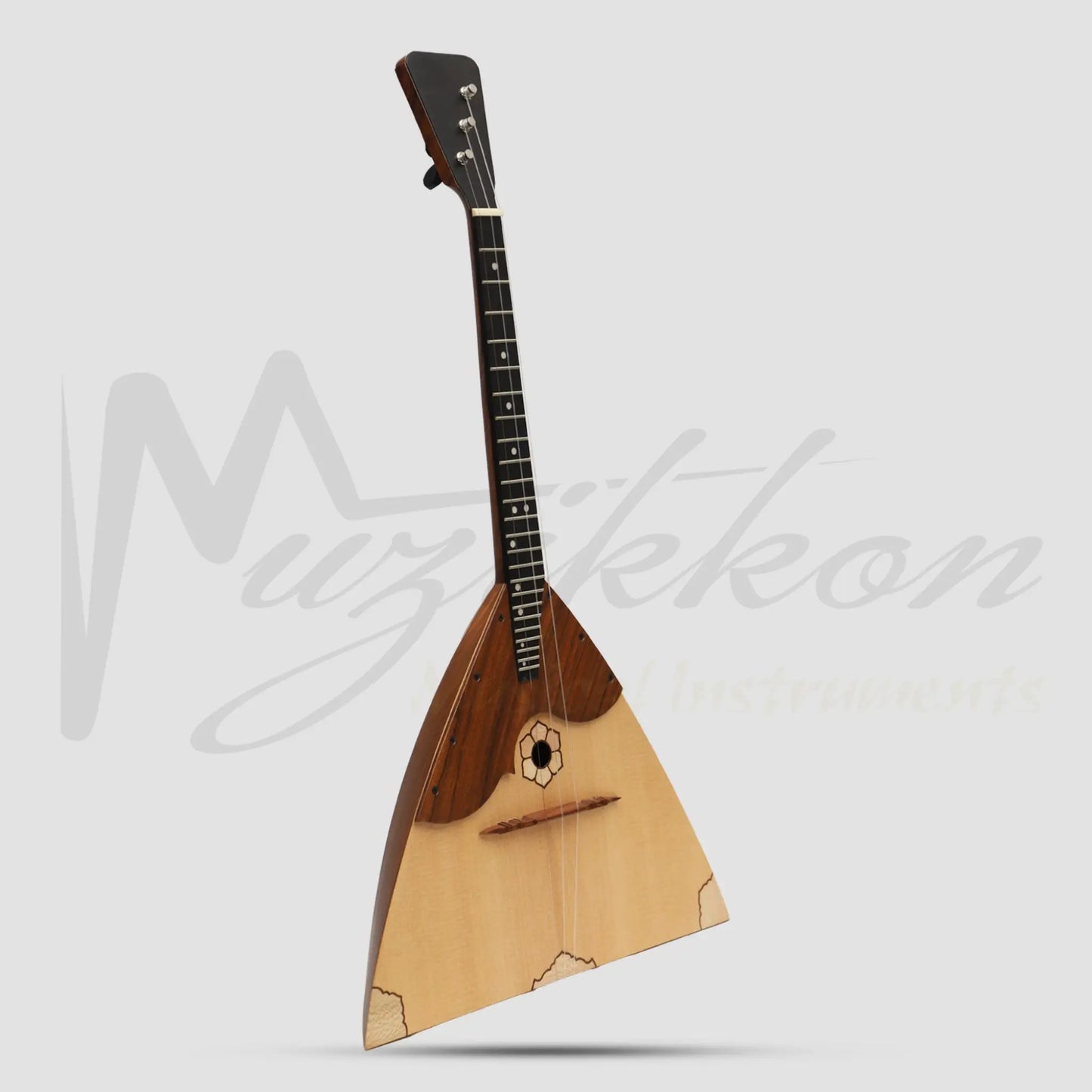 Heartland Russian Prima Balalaika Deluxe 3 String Left Handed Rosewood