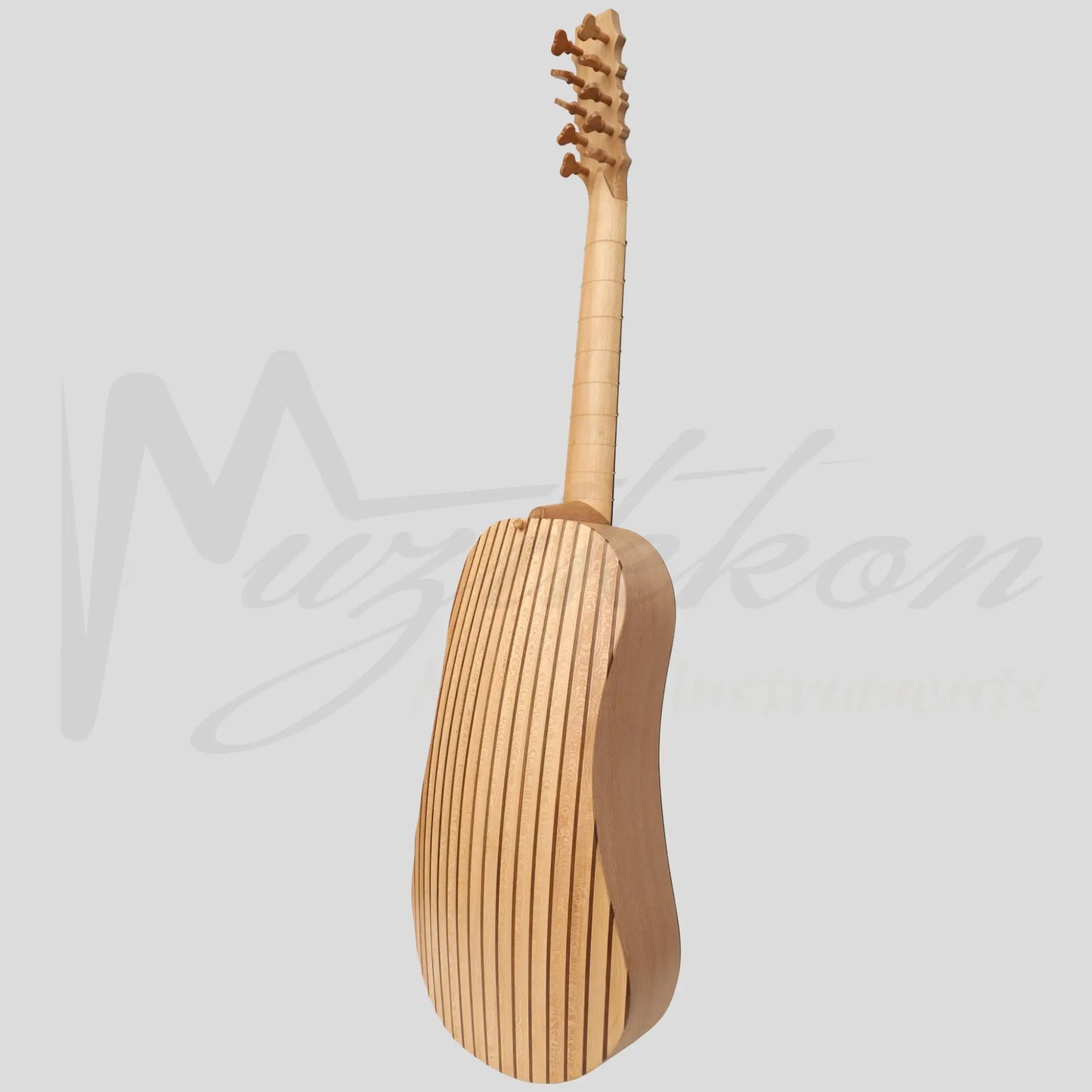 Heartland Sellas Baroque Guitar 5 Course Lacewood
