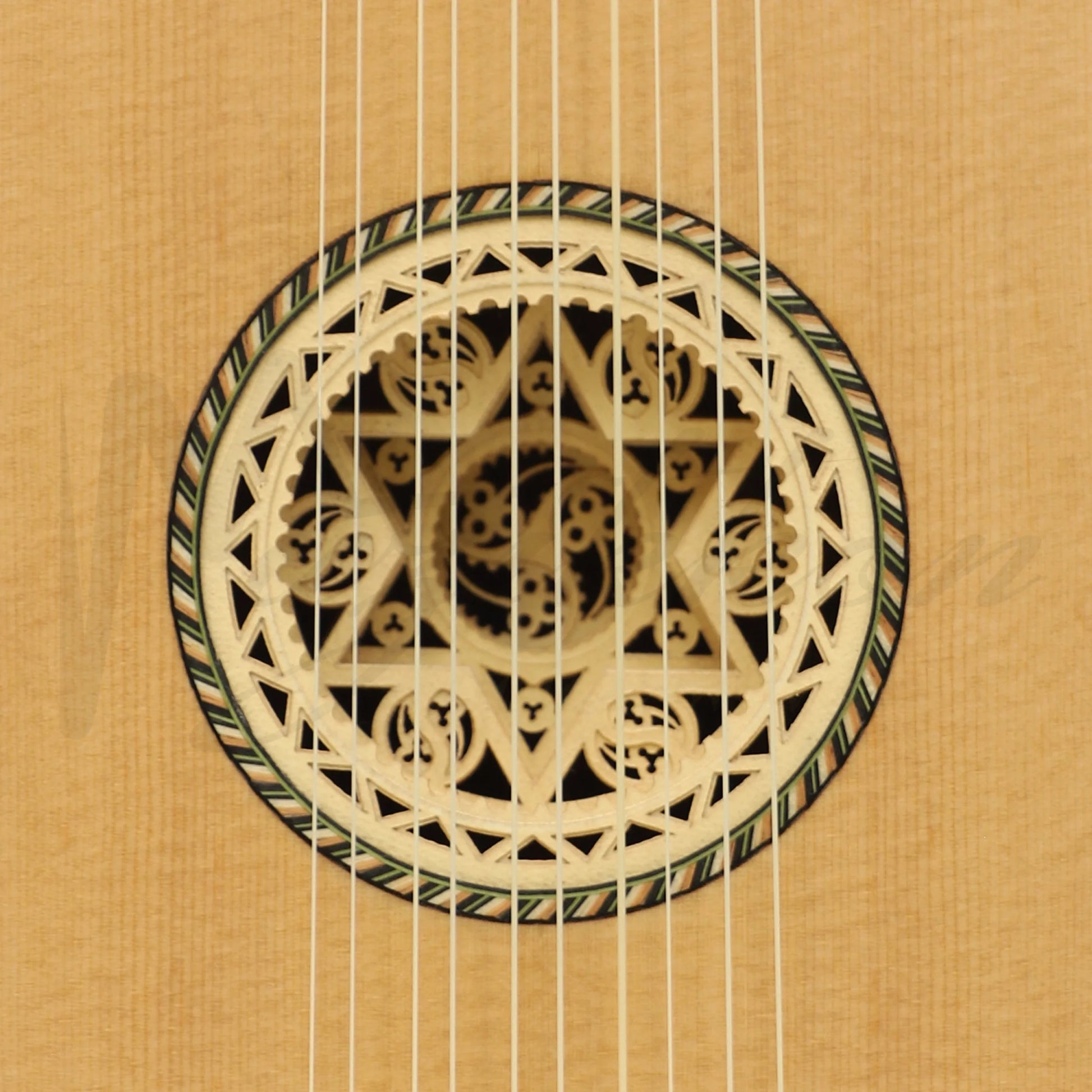 Heartland Sellas Baroque Guitar 5 Course Walnut Left Hand