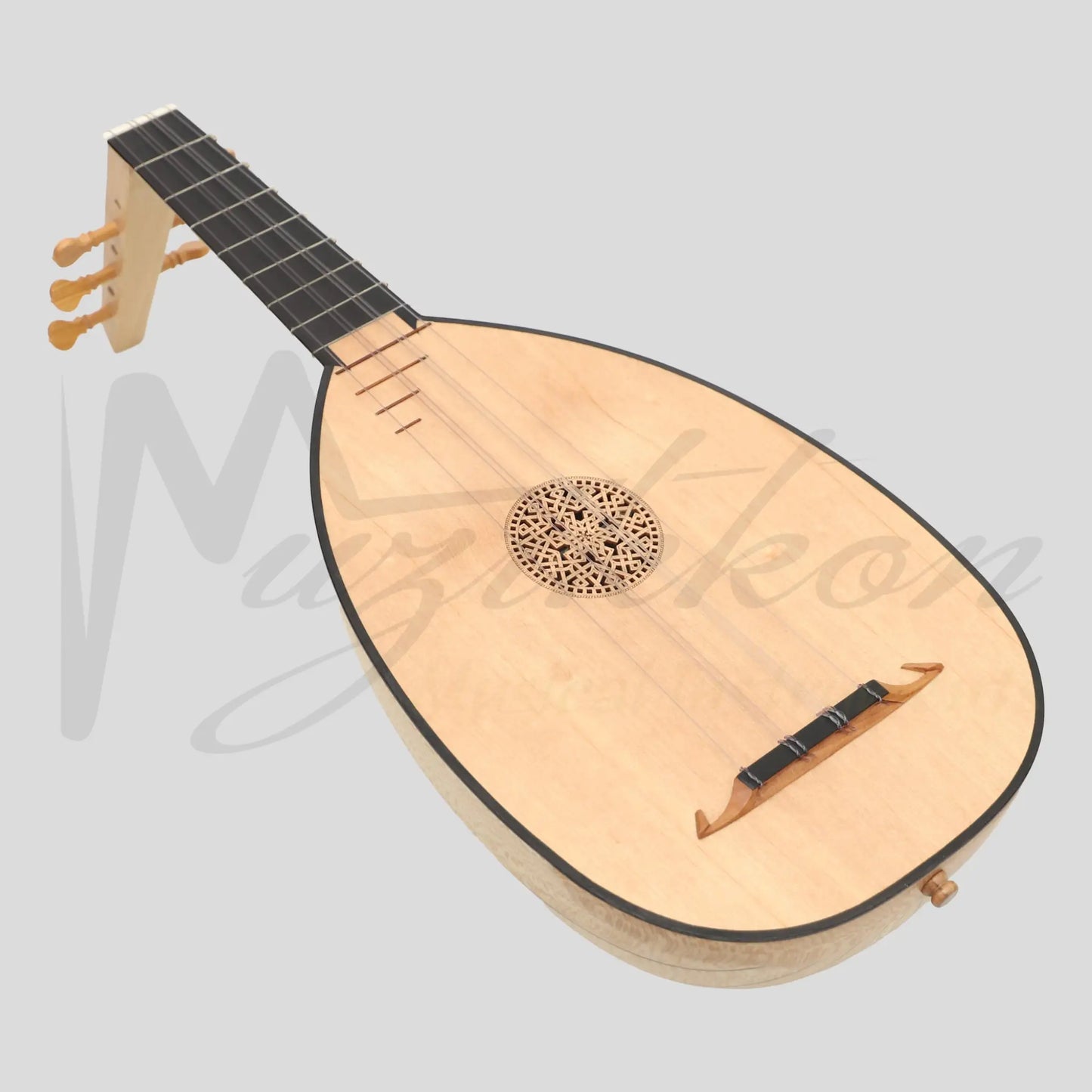 Lute Ukulele 6 Strings Tenor Left Lacewood