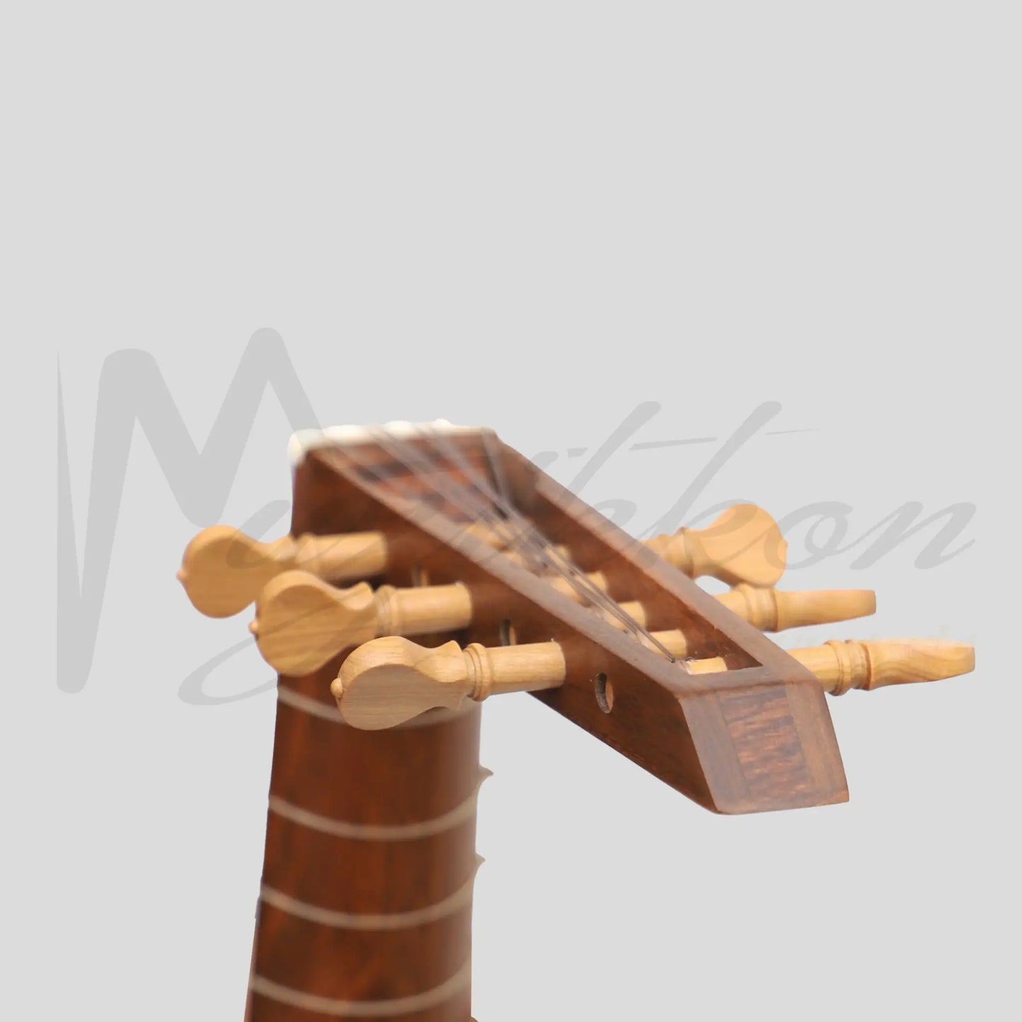 Lute Ukulele 6 Strings Tenor Left Variegated Rosewood Lacewood