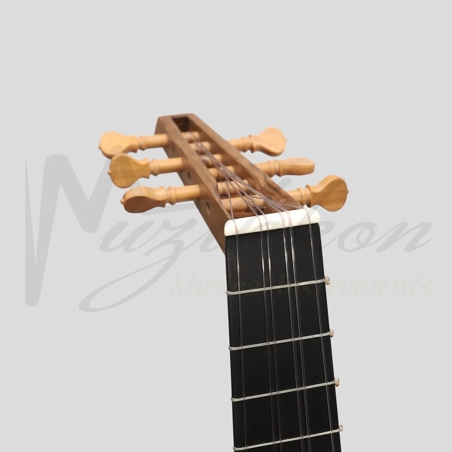 Lute Ukulele 6 Strings Tenor Left Walnut