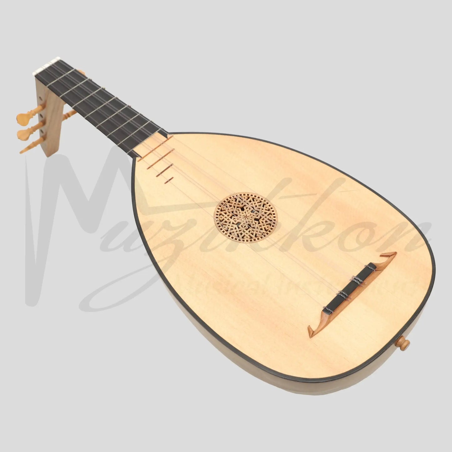 Lute Ukulele 6 Strings Tenor Left Walnut