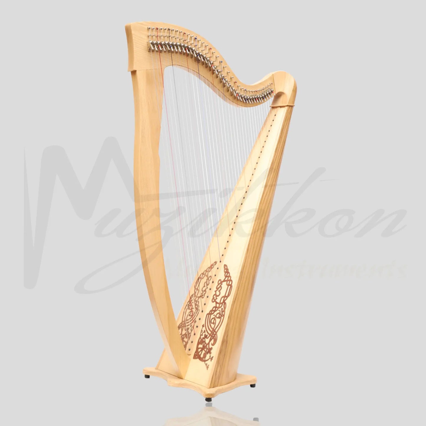 Mchugh Ayra Harp 38 Strings Ashwood