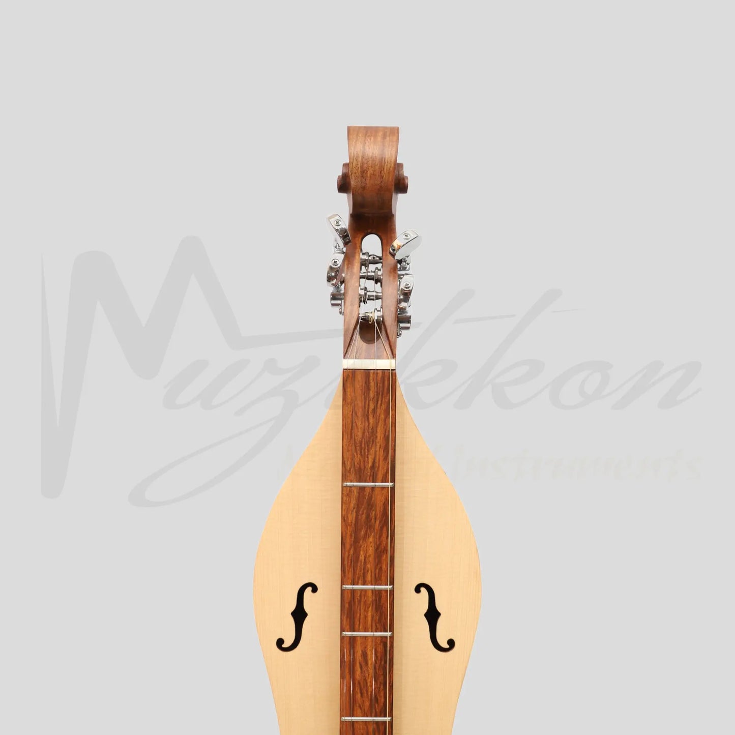 Mountain Dulcimer 4 String F-Hole Rosewood With Nickel Finish Hardware