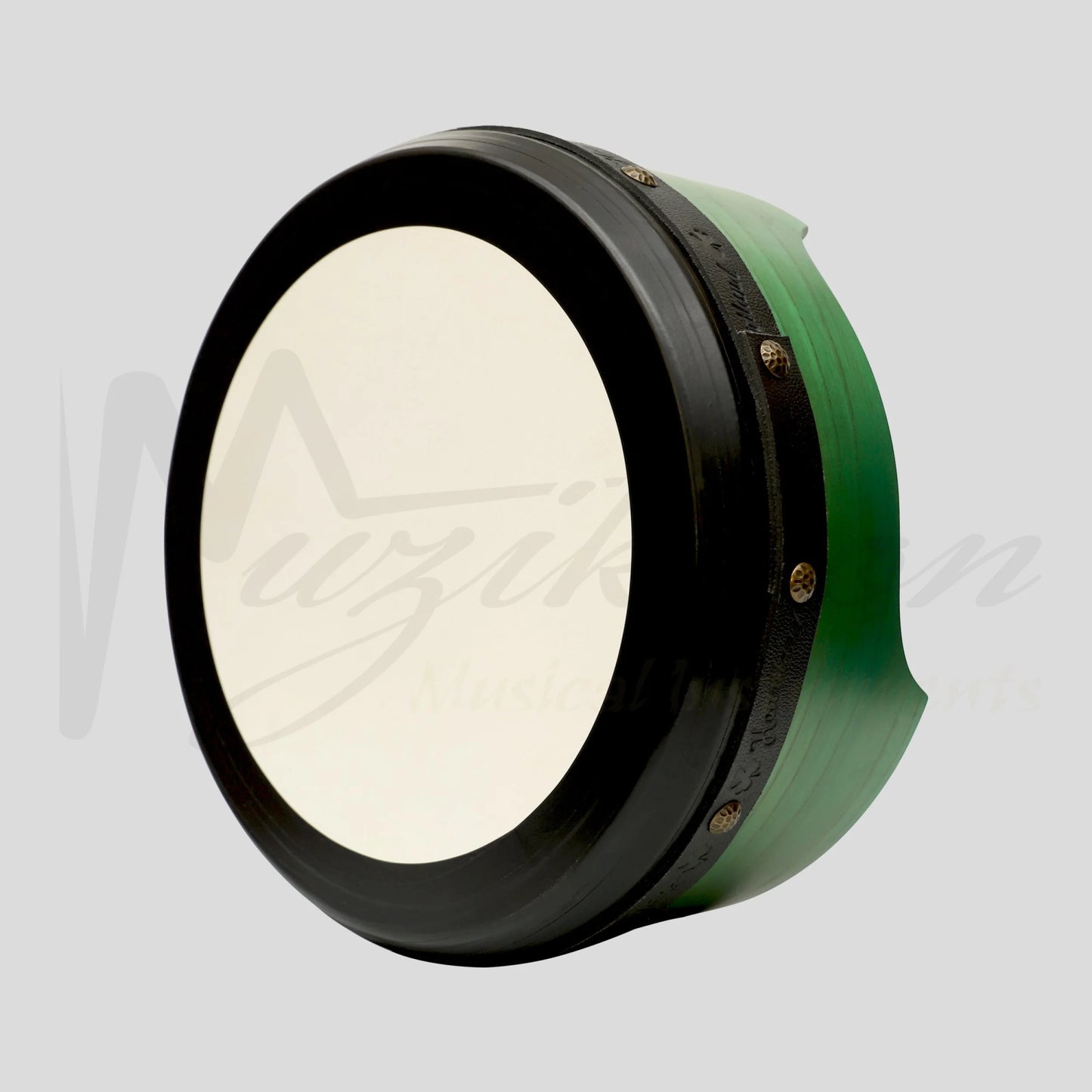Muzikkon 14”X6’’ Premium Celtic Irish Bodhran With Easy Tune System Deep Rim T-Bar & Taped