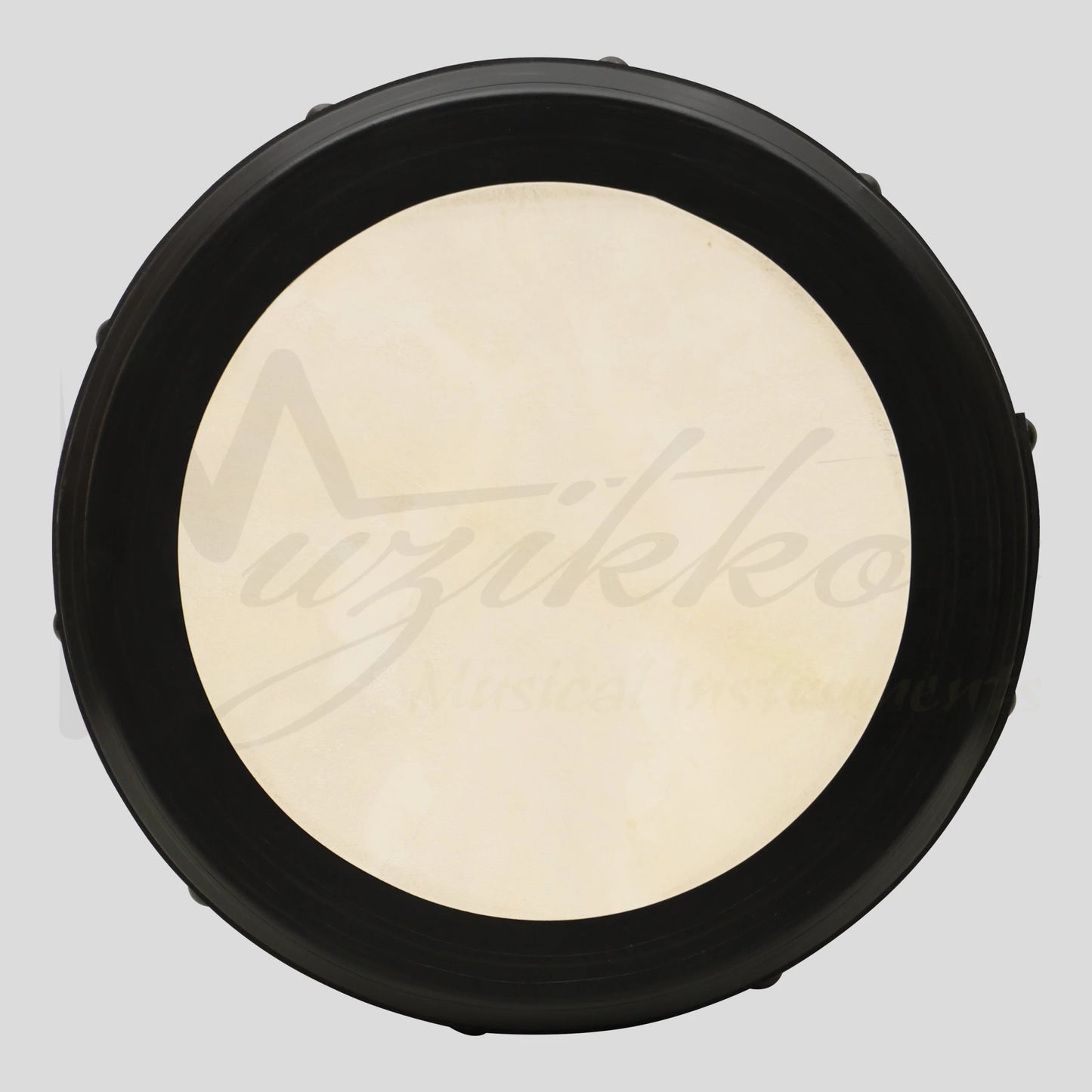 Muzikkon 16’’X4’’ Heartland Tunable Irish Bodhran with T-BAR & Taped Finish Deep Tune Drum