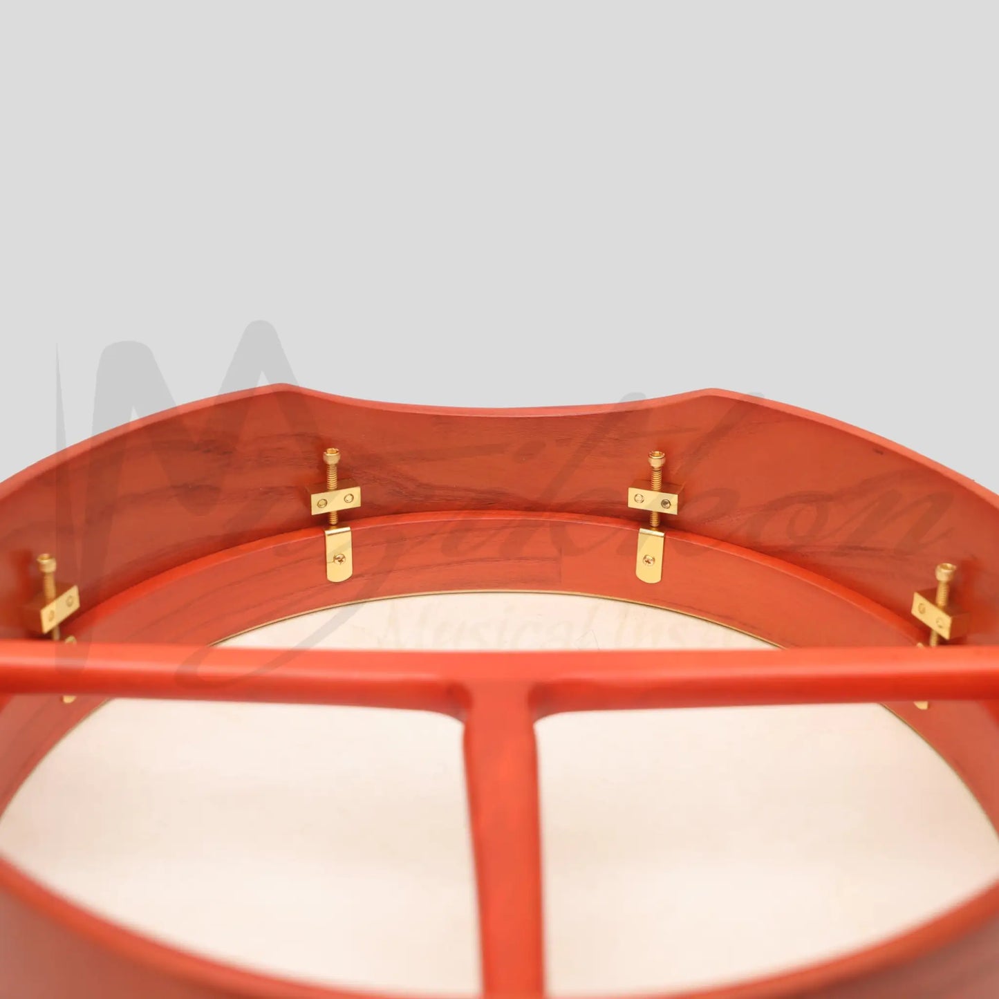 Muzikkon 16’’X4’’ Heartland Tunable Irish Bodhran with T-BAR & Taped Finish Deep Tune Drum