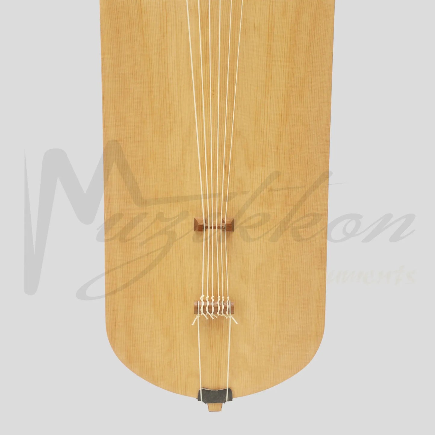Muzikkon Anglo Saxon Lyre Harp Mahogany After Prittlewell Lyre Mid 7th Century