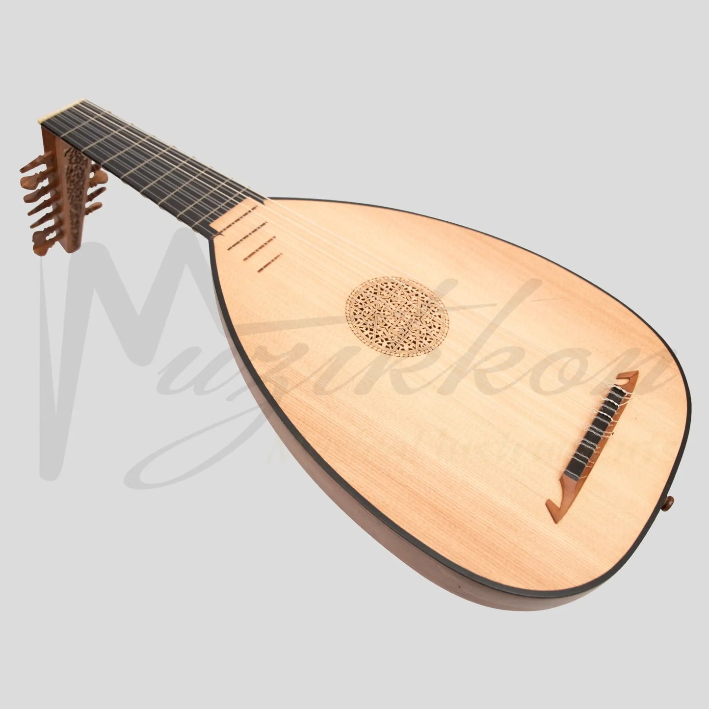 Muzikkon Descant Lute 7 Course Left Hand Lute