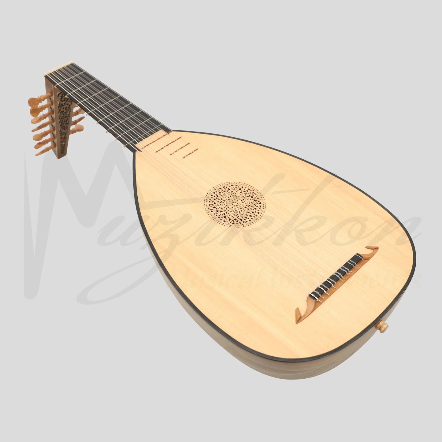 Muzikkon Descant Lute 7 Course Right Hand Lute