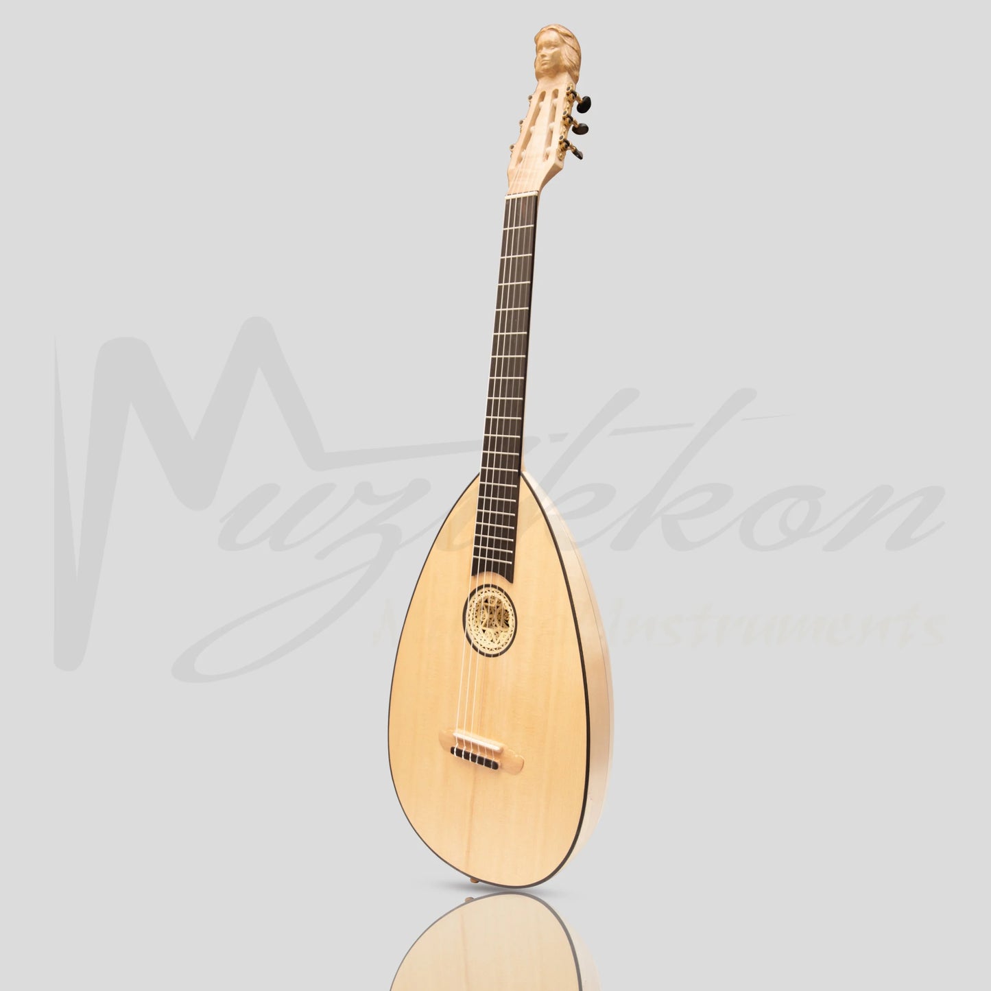 MUZIKKON LUTE GUITAR 6 STRING MAPLE