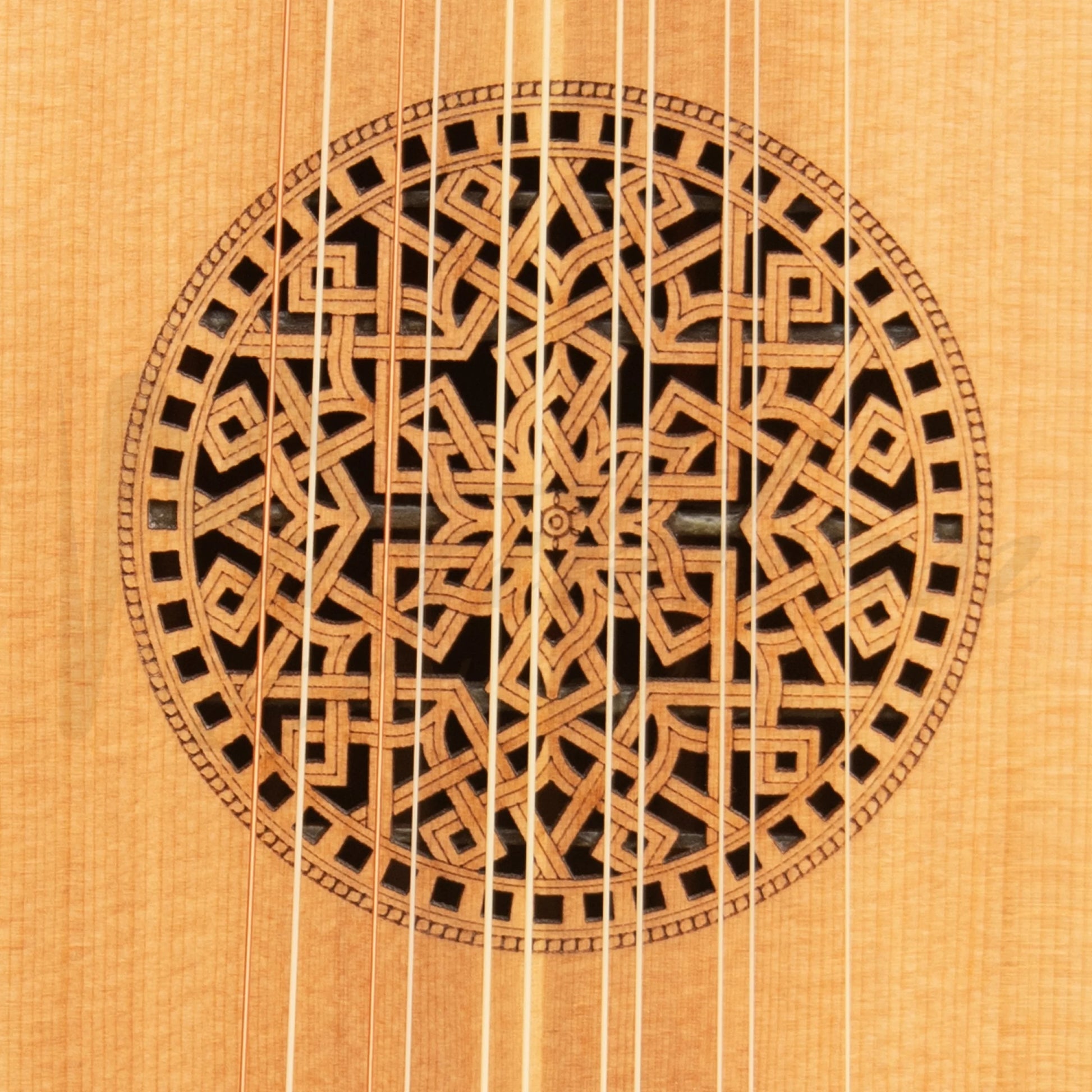 Muzikkon Renaissance Lute 6 Course Deluxe Right Hand After Hieber