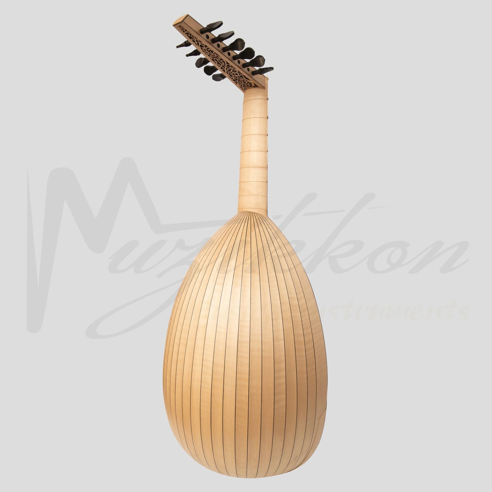 Muzikkon Renaissance Lute 6 Course Deluxe Right Hand After Hieber