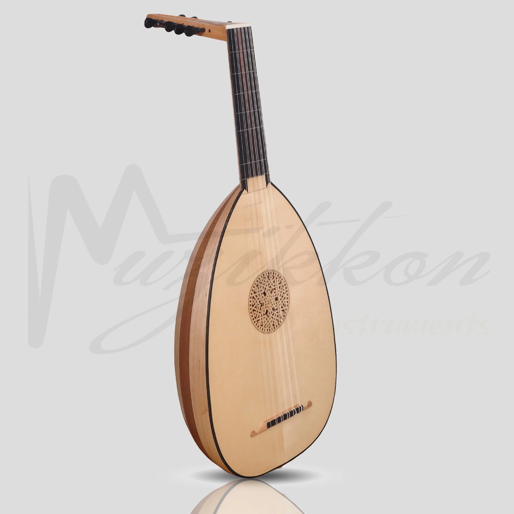 Muzikkon Renaissance Lute 6 Course Left Hand After Hieber