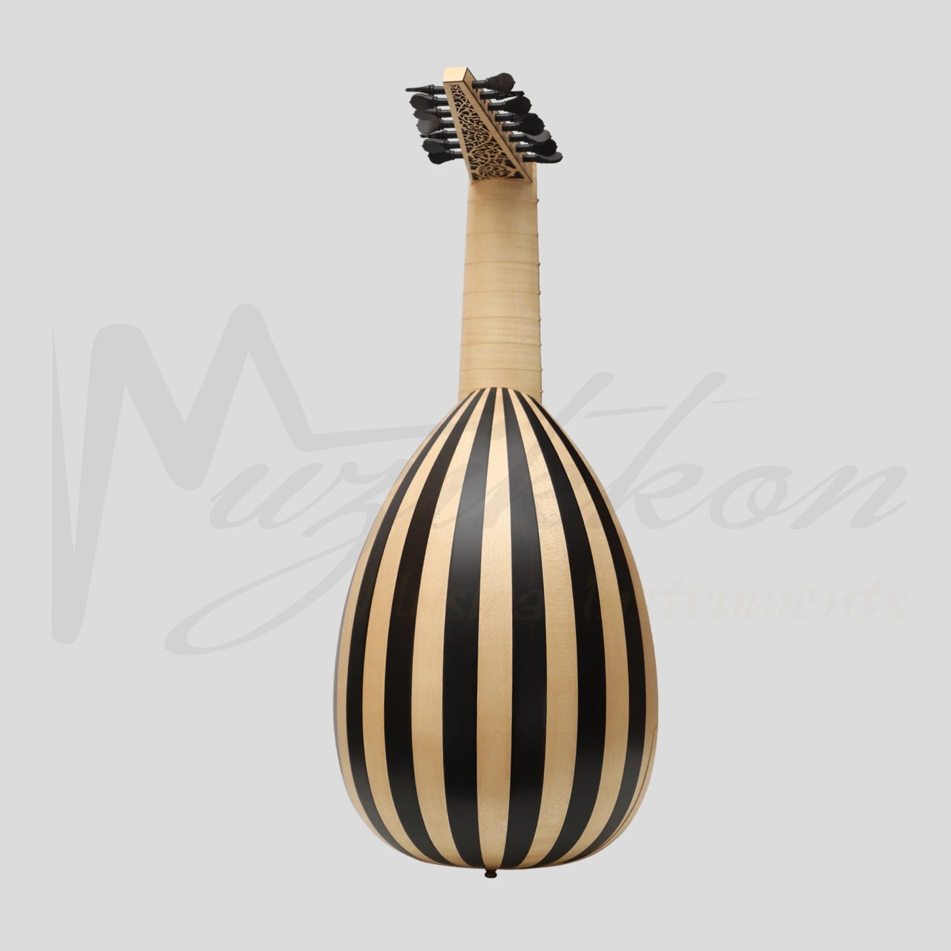 Muzikkon Renaissance Lute 8 Course Right Hand After Hieber Lute