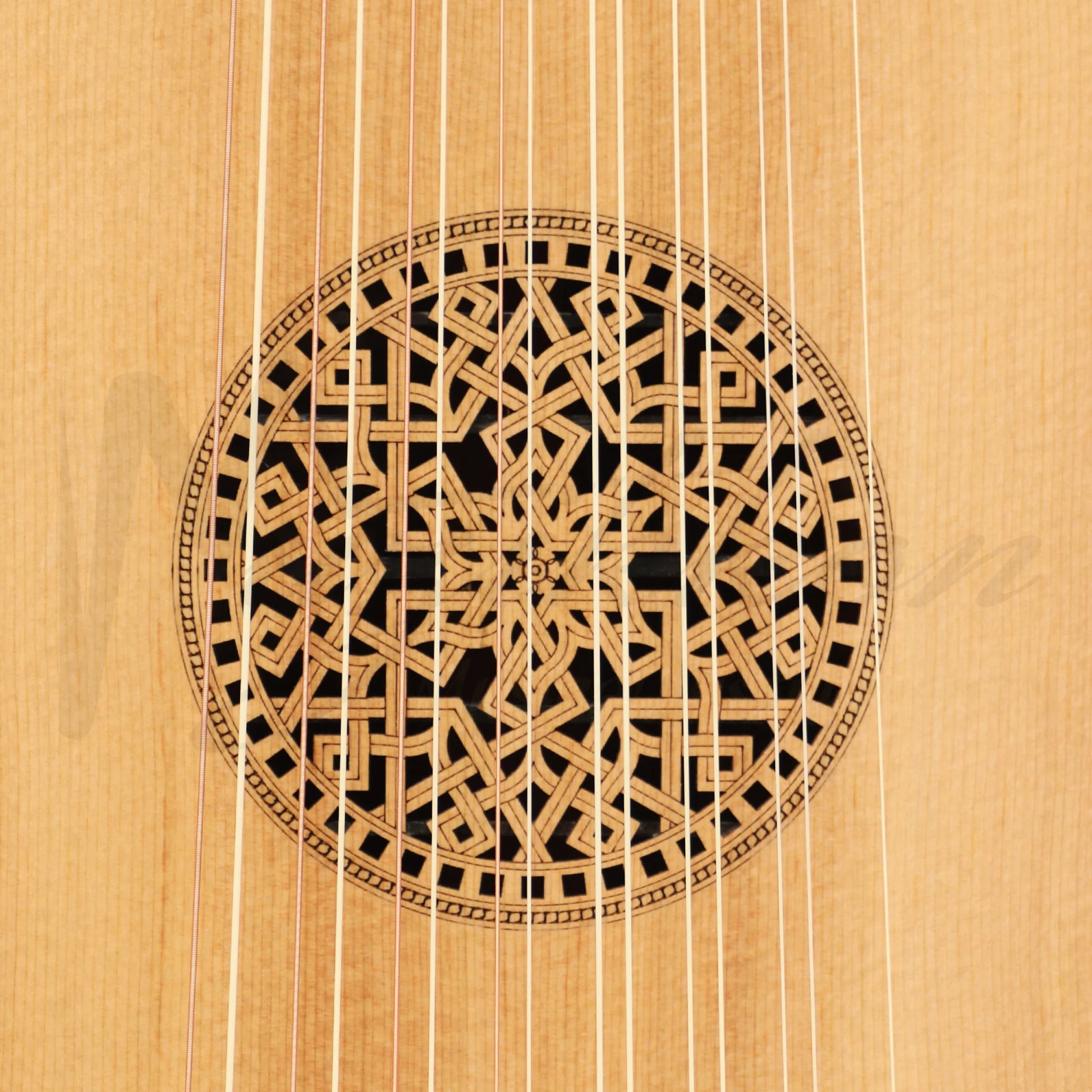 Muzikkon Renaissance Lute 8 Course Right Hand After Hieber Lute
