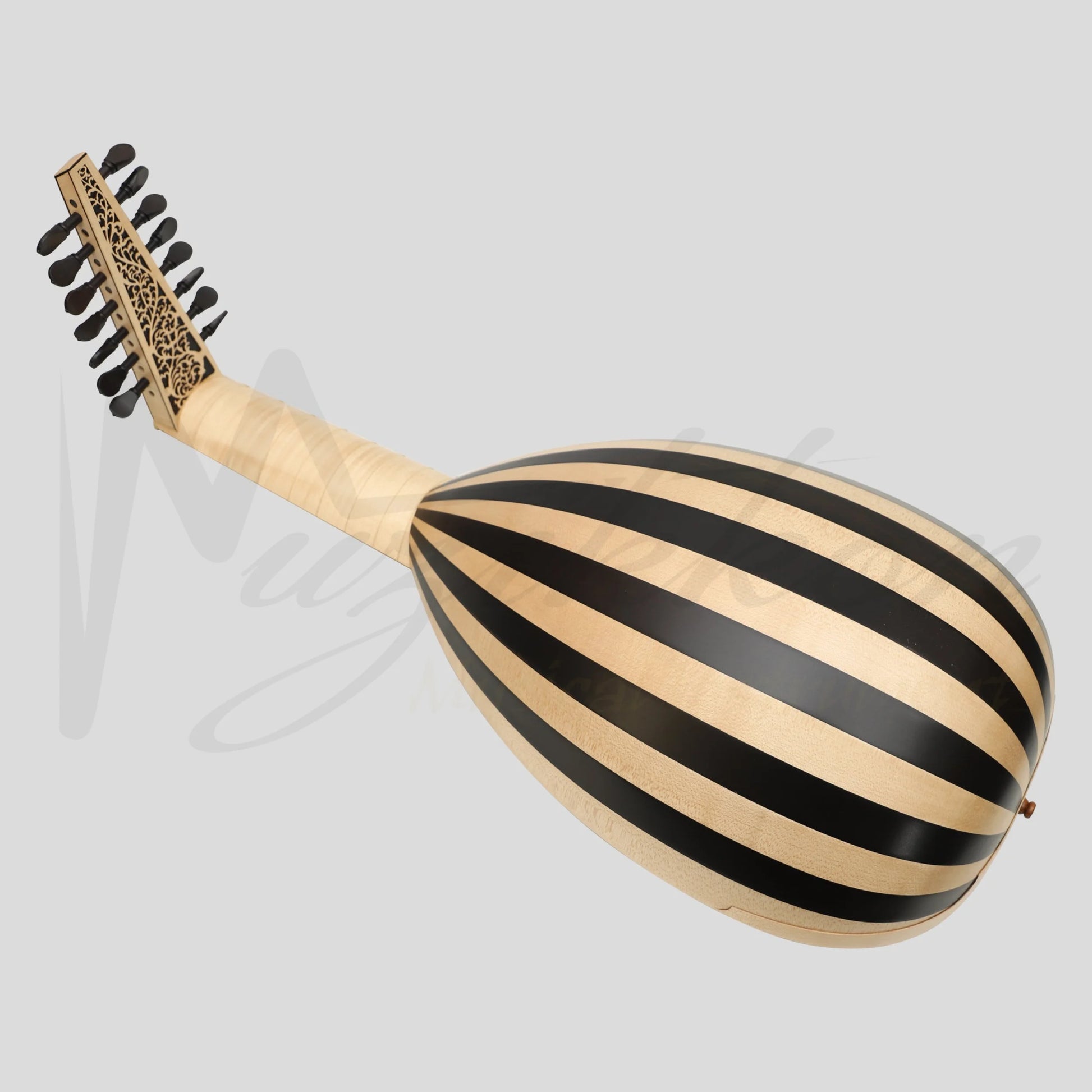 Muzikkon Renaissance Lute 8 Course Right Hand After Hieber Lute