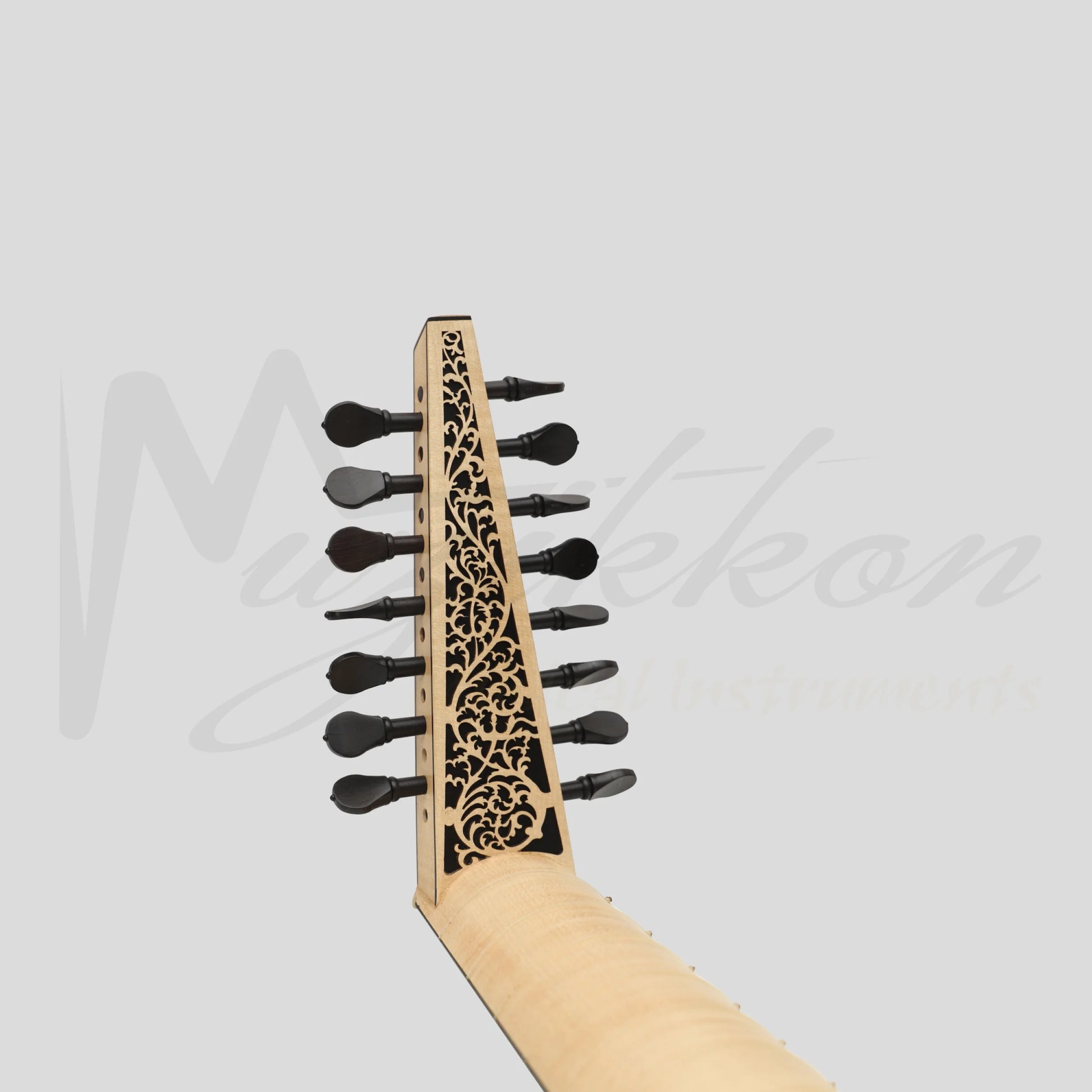 Muzikkon Renaissance Lute 8 Course Right Hand After Hieber Lute